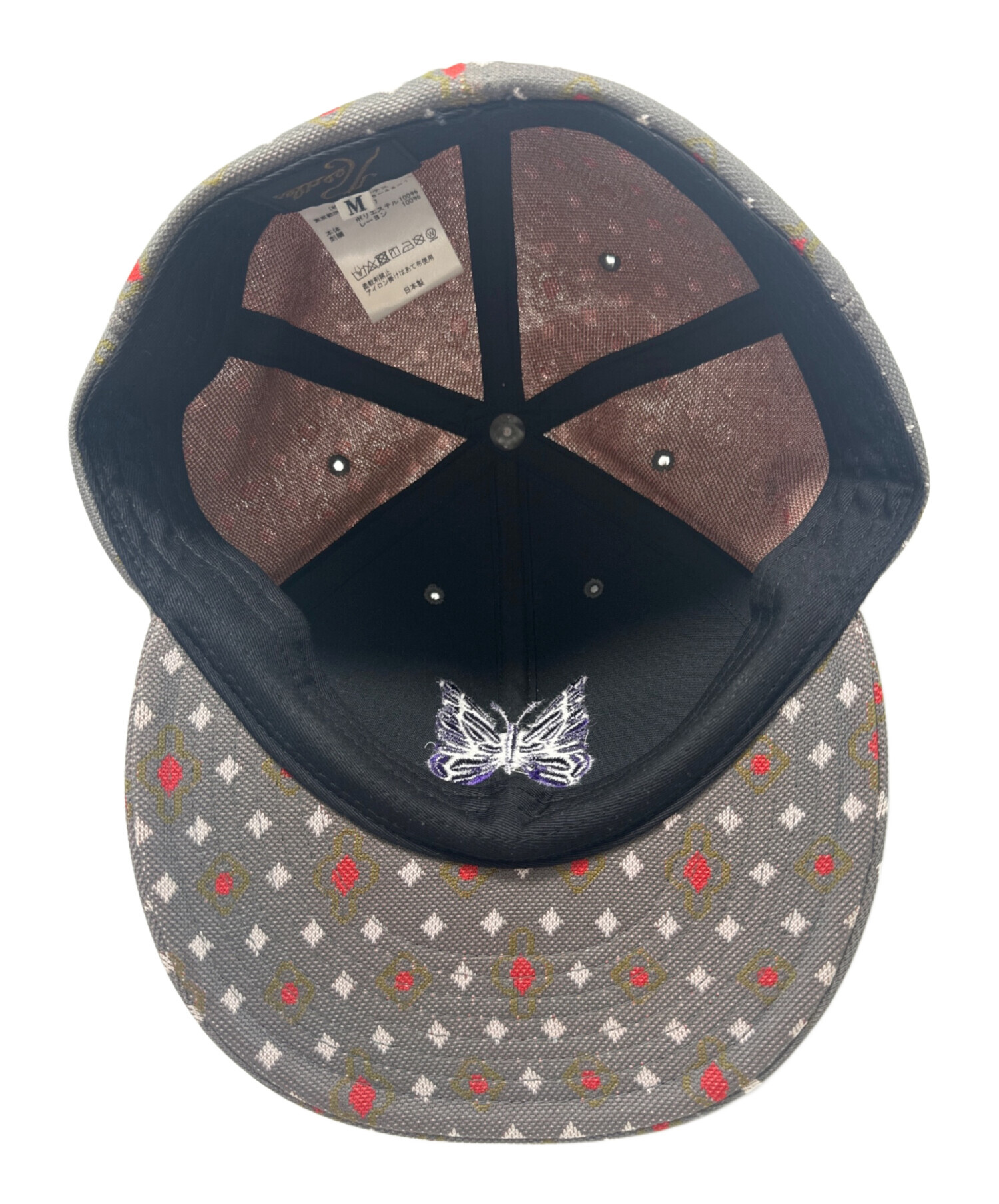 中古・古着通販】Needles (ニードルズ) ベースボールキャップ グレー