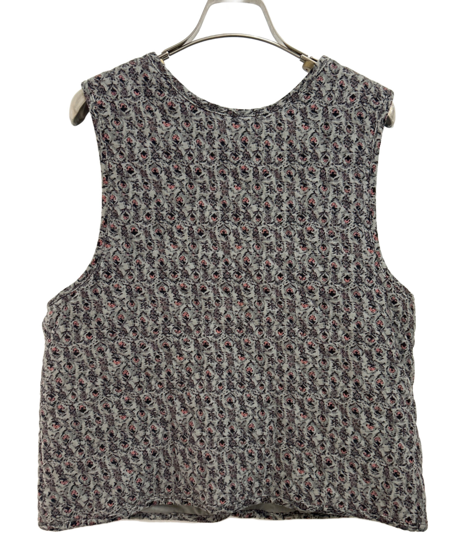 キャシャレル babyjane Cacharel 花柄 リバーシブル 中綿ベスト キャシャレル babyjane Cacharel 花柄 リバーシブル 中綿ベスト