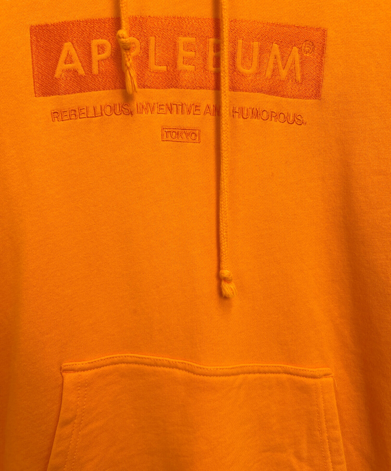 中古・古着通販】APPLEBUM (アップルバム) パーカー オレンジ サイズ:L