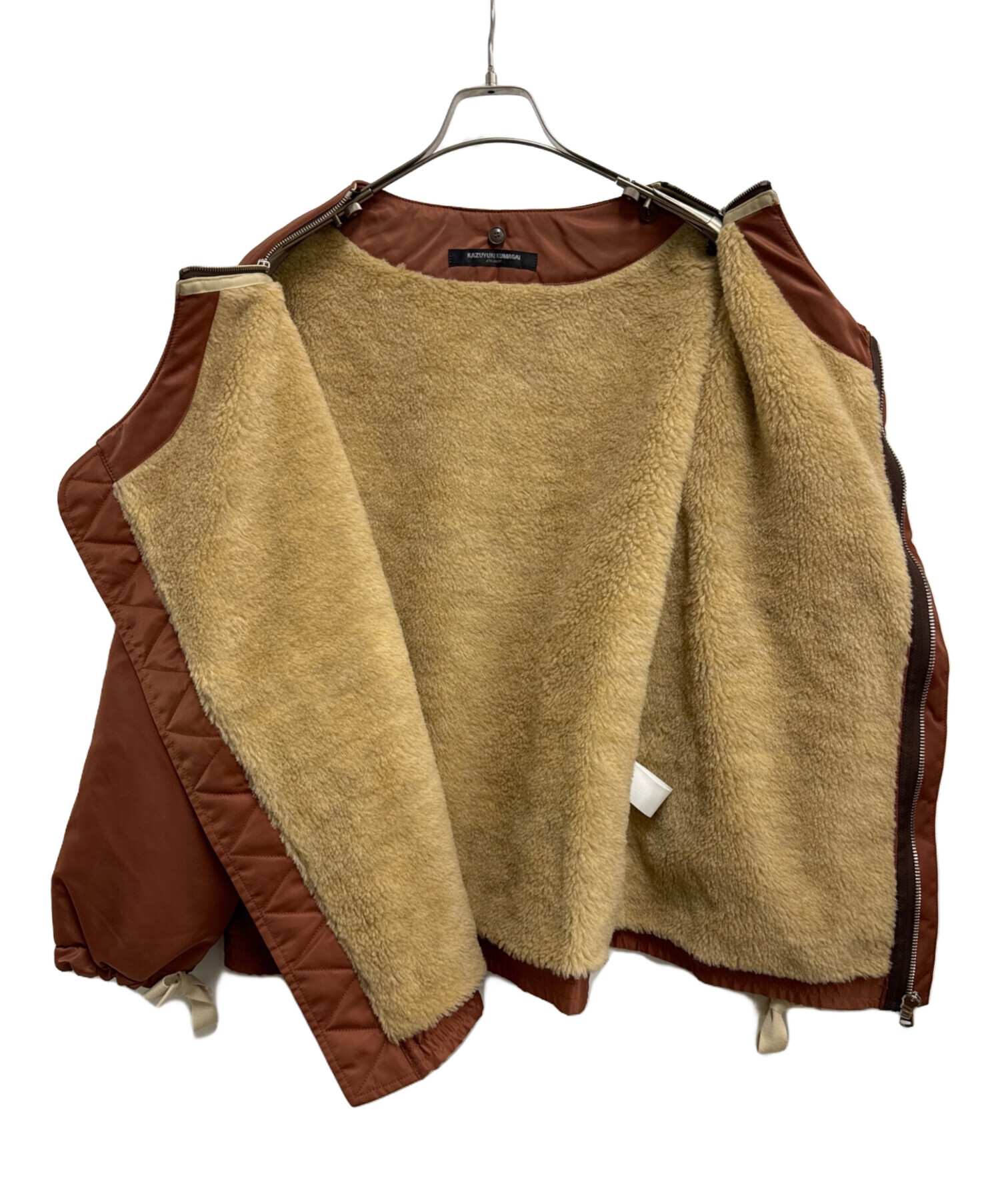 14AW★アタッチメント★カズユキクマガイ レザーブルゾン 3 14AW☆アタッチメント☆カズユキクマガイ レザーブルゾン 3 14AW