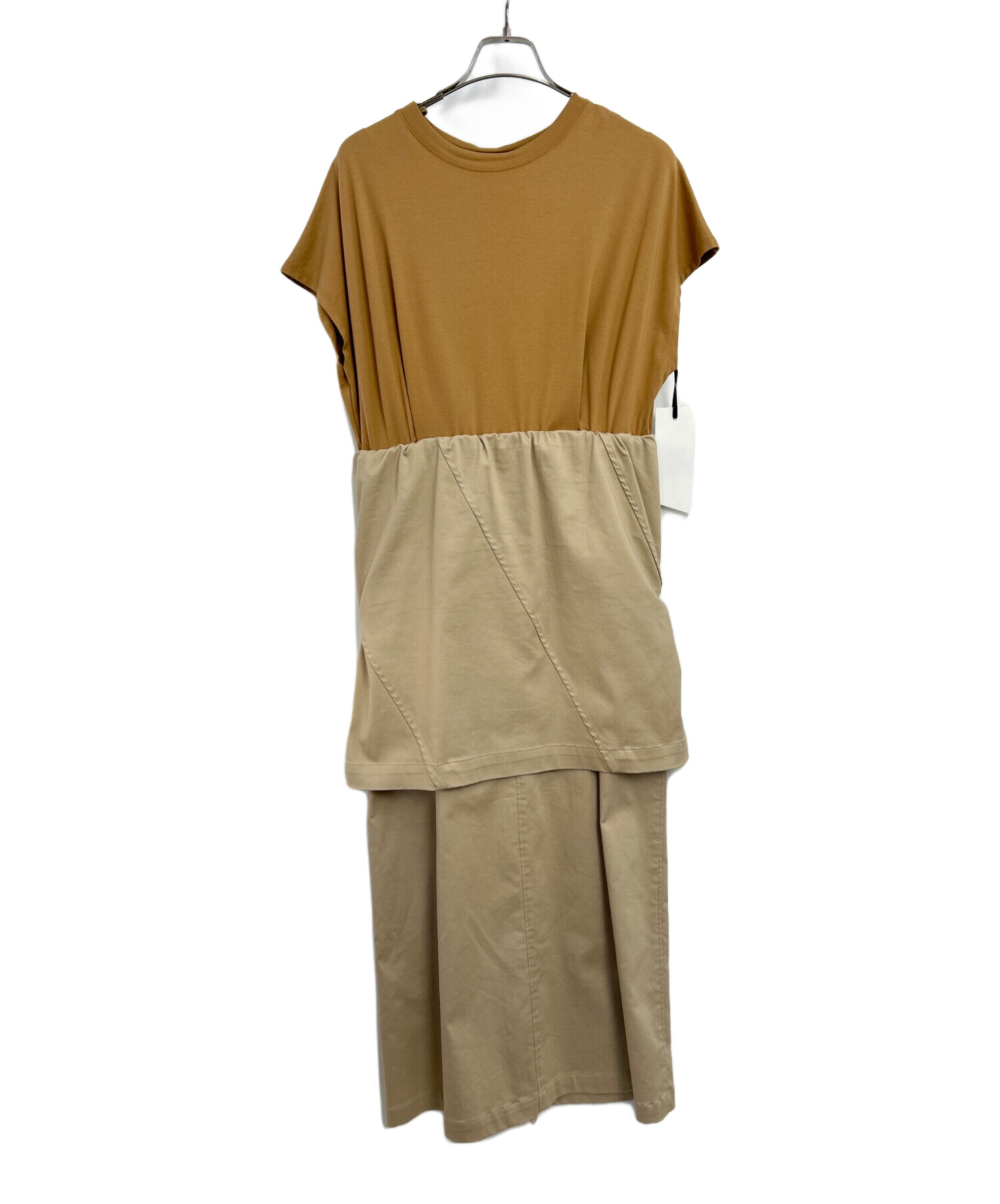 中古・古着通販】styling/ (スタイリング) ドッキングワンピース 