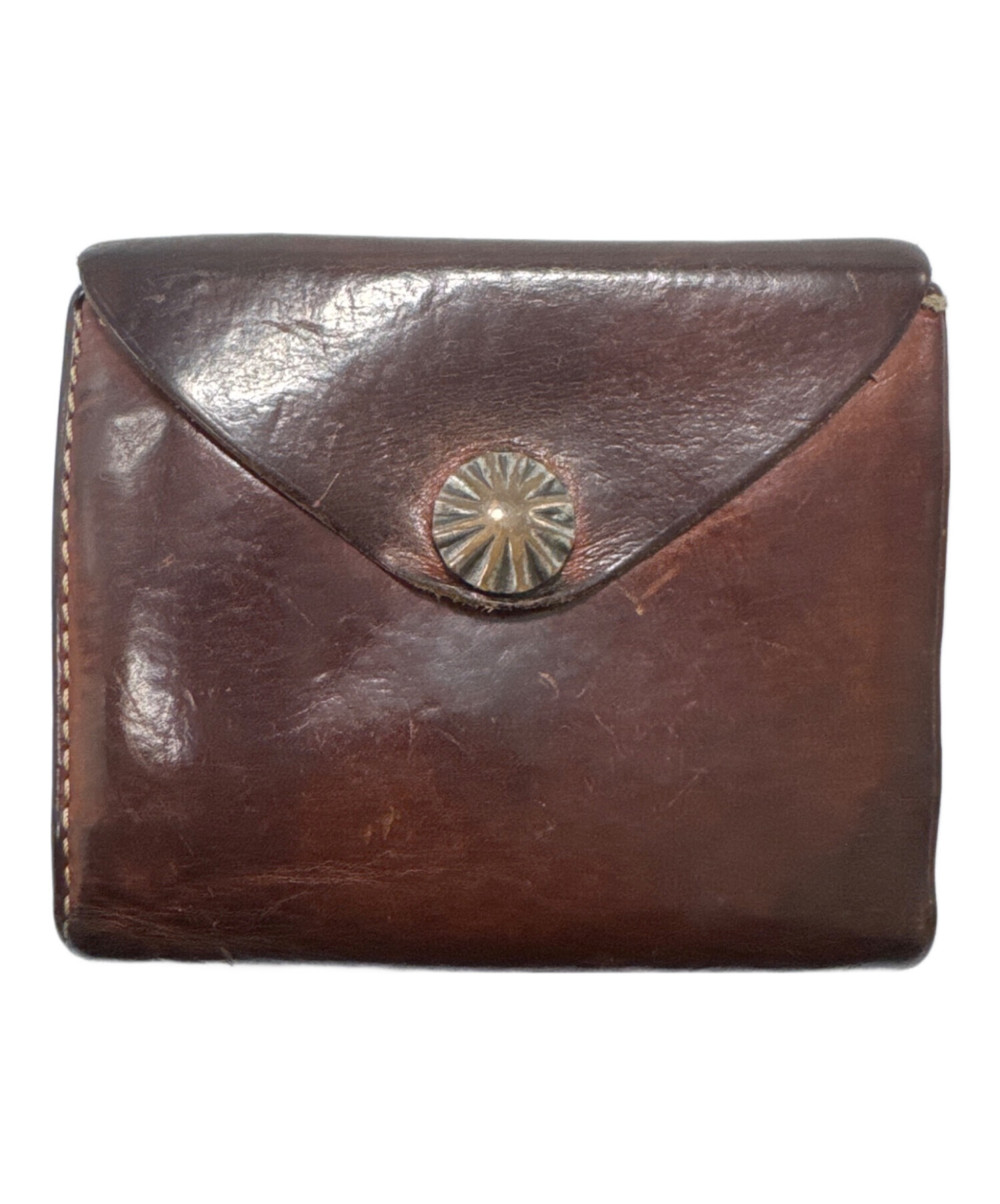 RRL ダブルアールエルコンチョウォレットダークブラウン DOUBLE RL 二