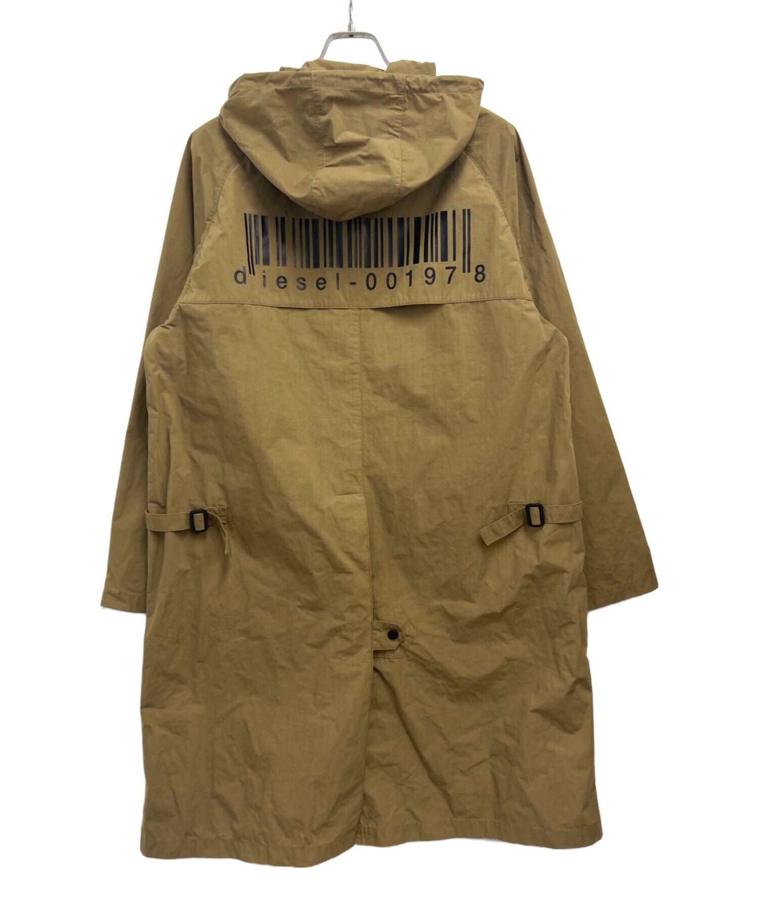 未使用タグ付 DIESEL J-ACKER バーコード モッズコート XLサイズ die-m-o-d8-002.jpg