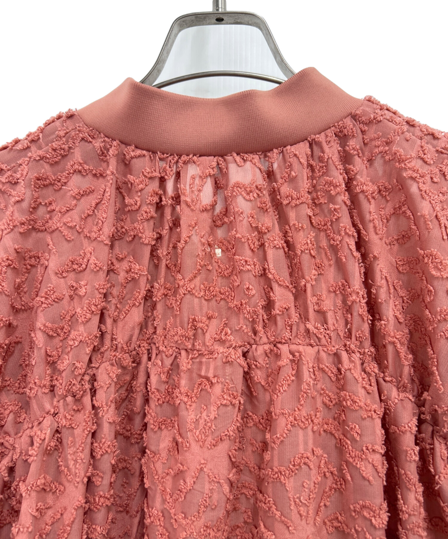 中古・古着通販】seyto (セイト) シースルーレースギャザー