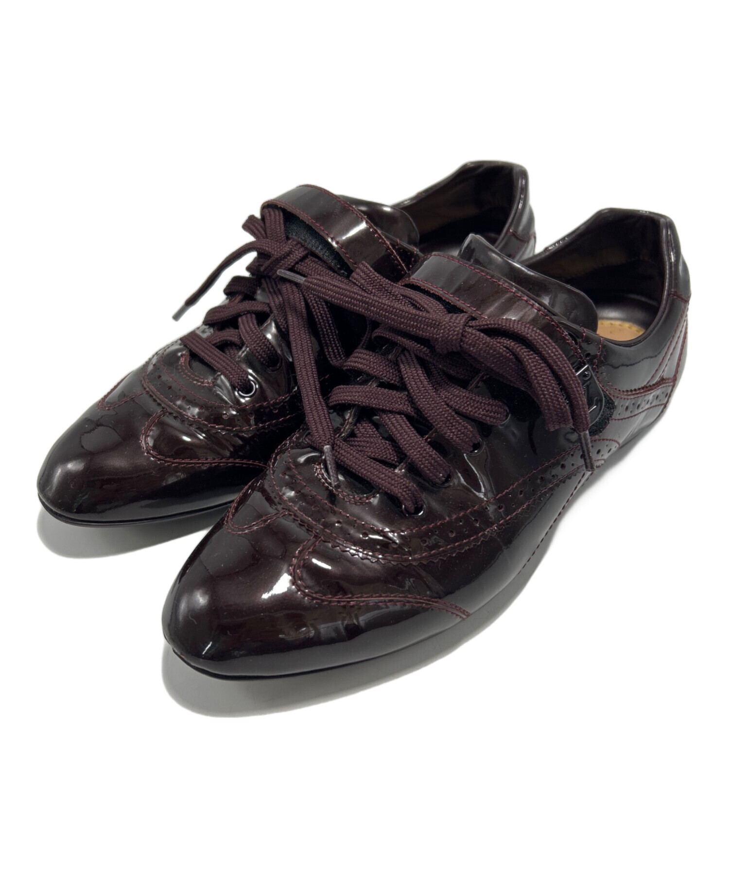 中古・古着通販】LOUIS VUITTON (ルイ ヴィトン) エナメルスニーカー