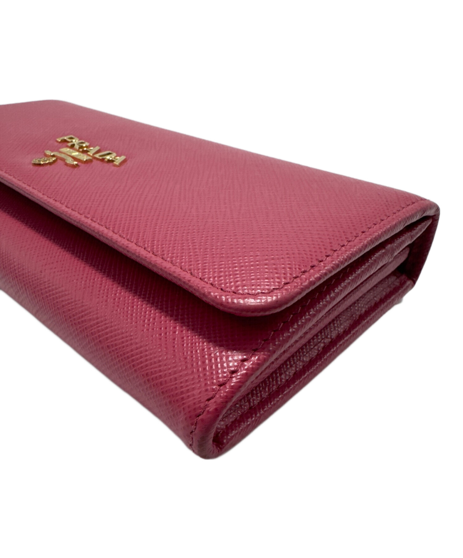 PRADA 長財布　ピンク　新品未使用 中古・古着通販】PRADA (プラダ) 長財布 ピンク｜ブランド・古着通販