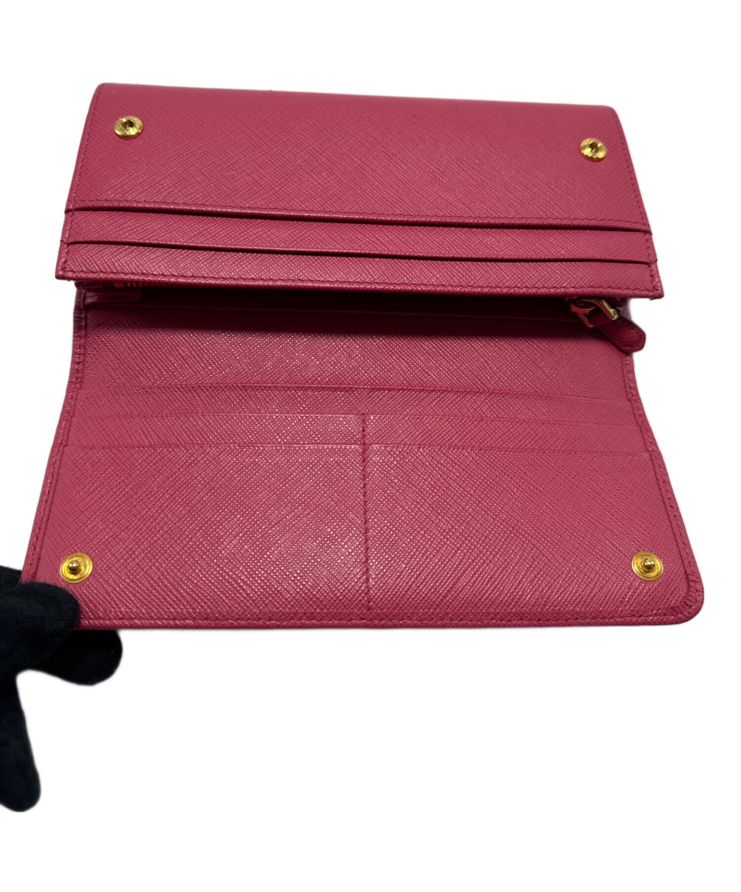 中古・古着通販】PRADA (プラダ) 長財布 ピンク｜ブランド・古着通販