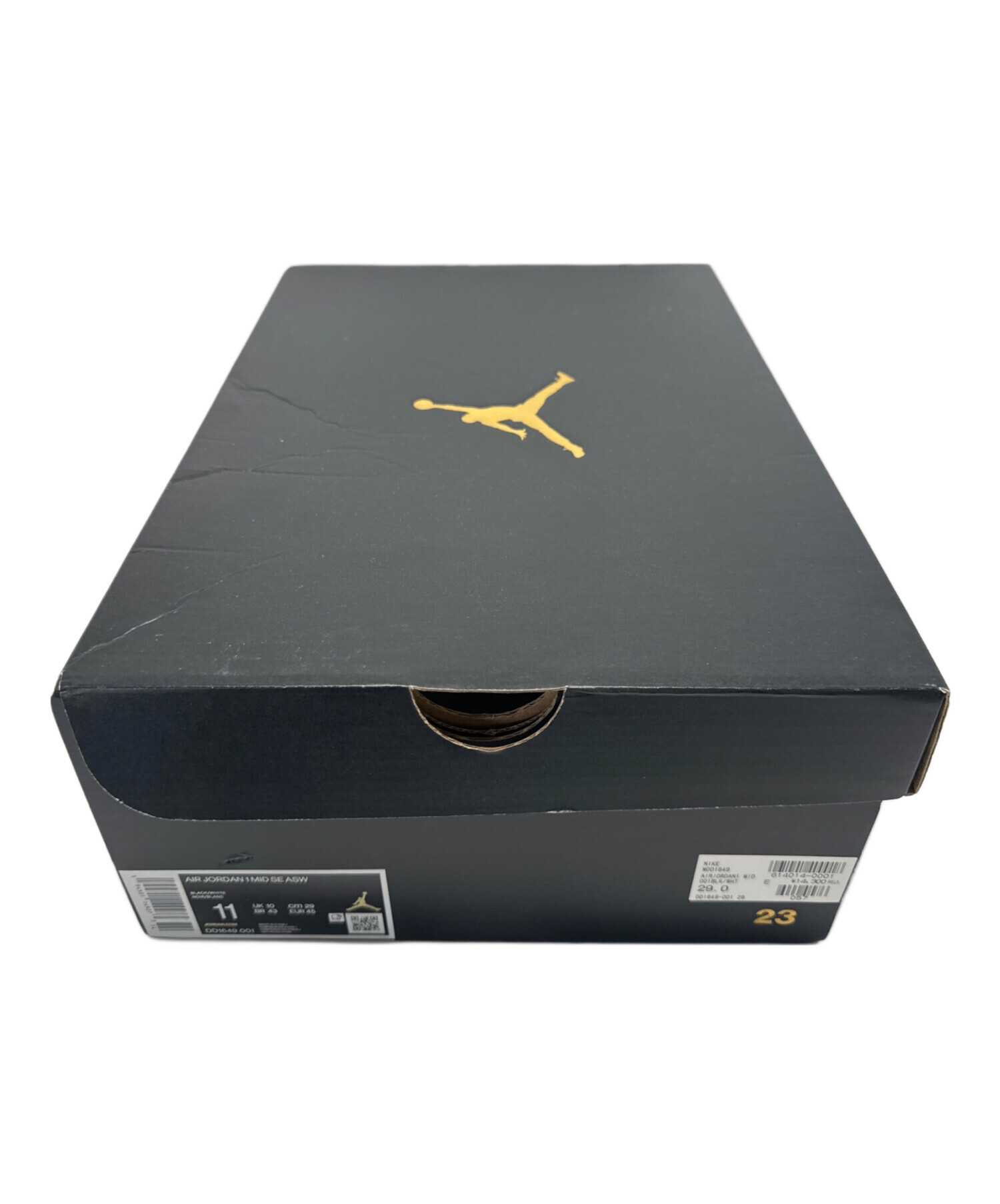 中古・古着通販】NIKE (ナイキ) スニーカー ブラック×ホワイト サイズ 