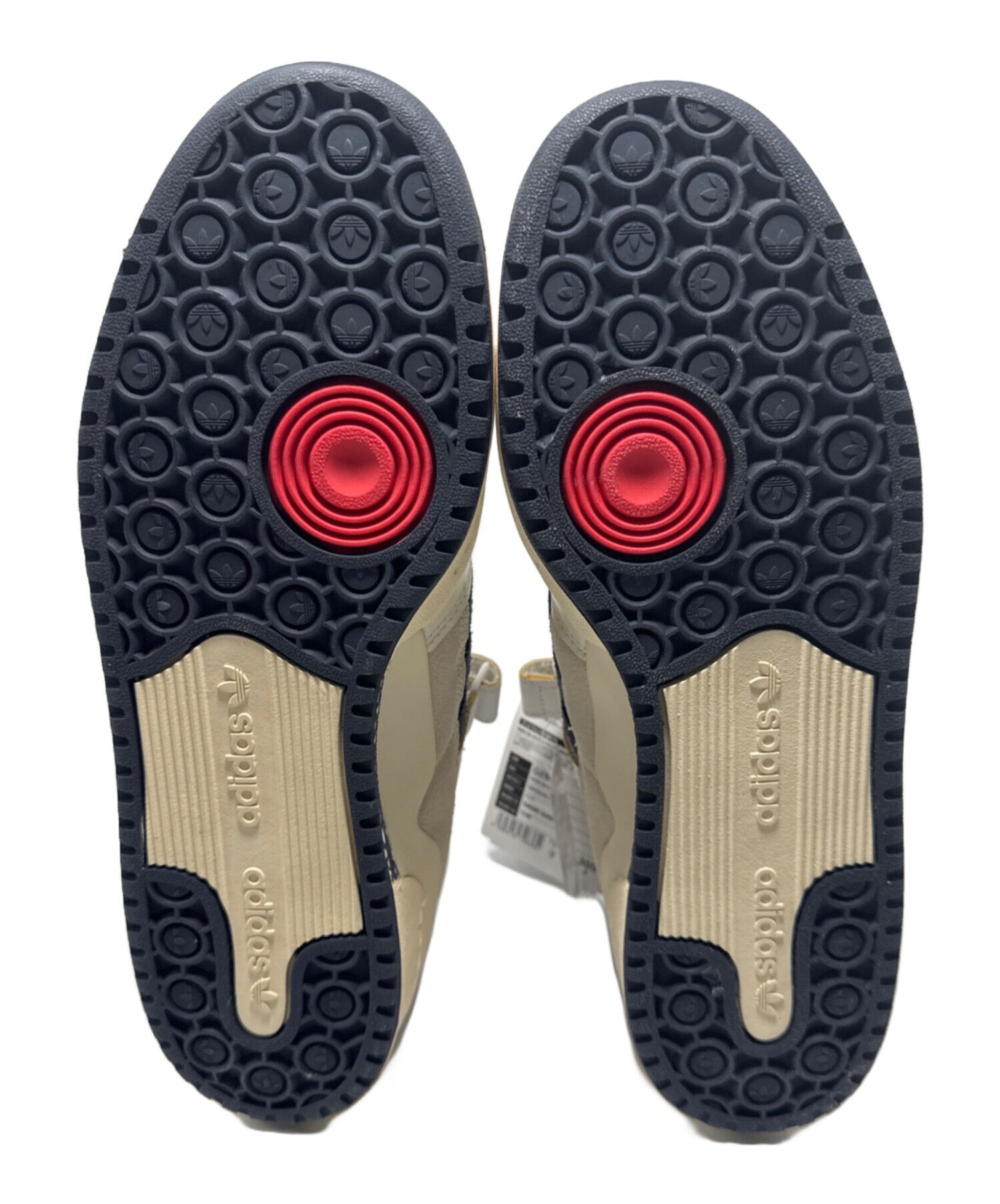 中古・古着通販】adidas (アディダス) FORUM 84 LOW ベージュ×ネイビー