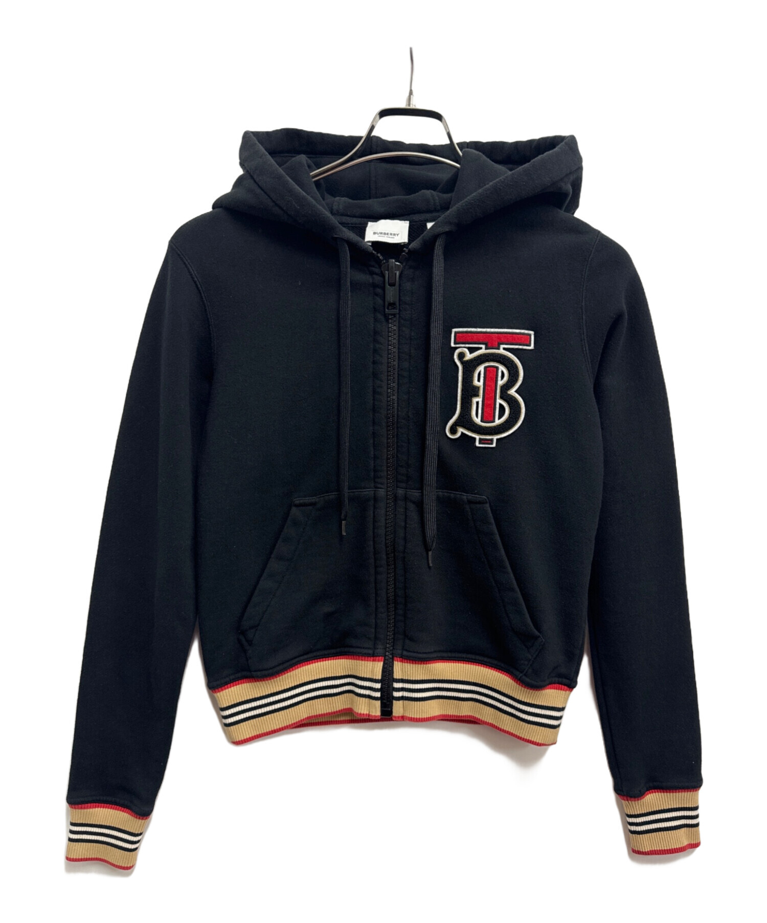 中古・古着通販】BURBERRY (バーバリー) アイコンストライプジップ