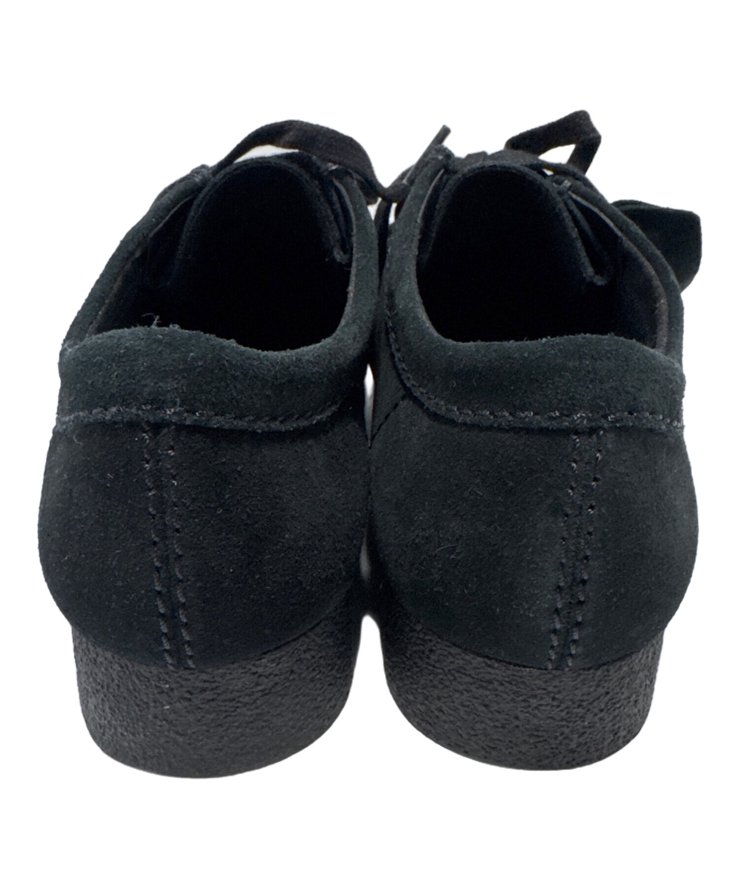 中古・古着通販】CLARKS (クラークス) ワラビーシューズ ブラック