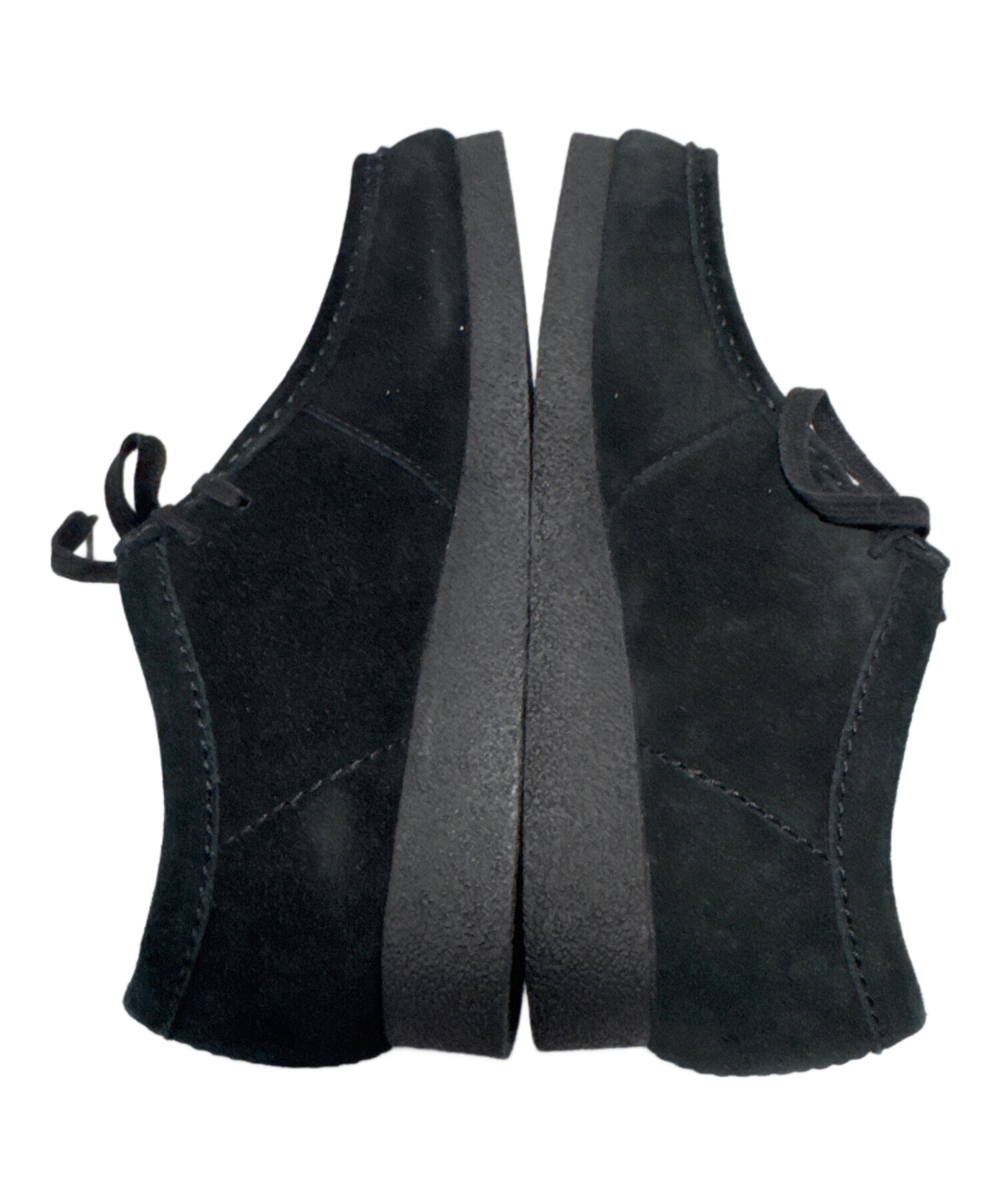 中古・古着通販】CLARKS (クラークス) ワラビーシューズ ブラック