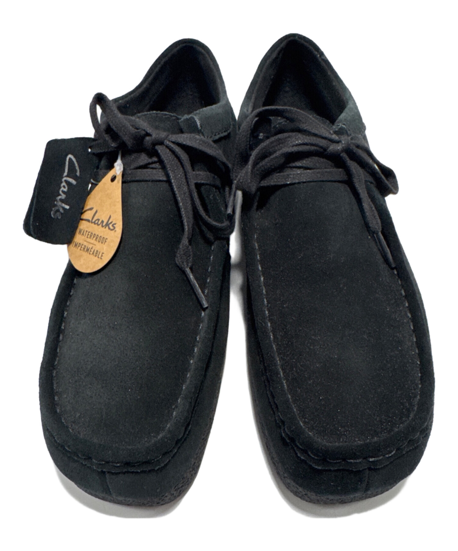 中古・古着通販】CLARKS (クラークス) ワラビーシューズ ブラック