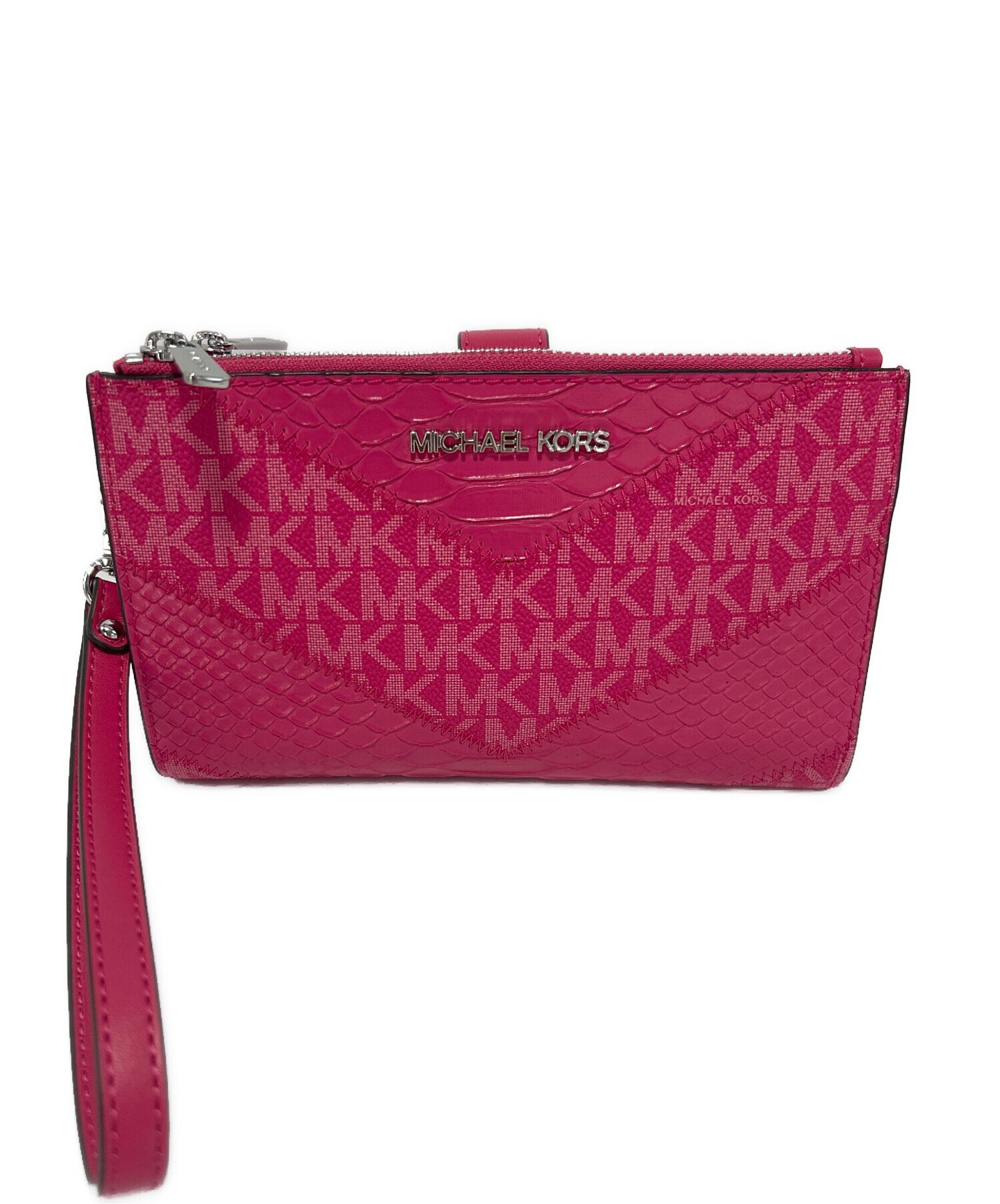 中古・古着通販】MICHAEL KORS (マイケル・コース) ジップウォレット 