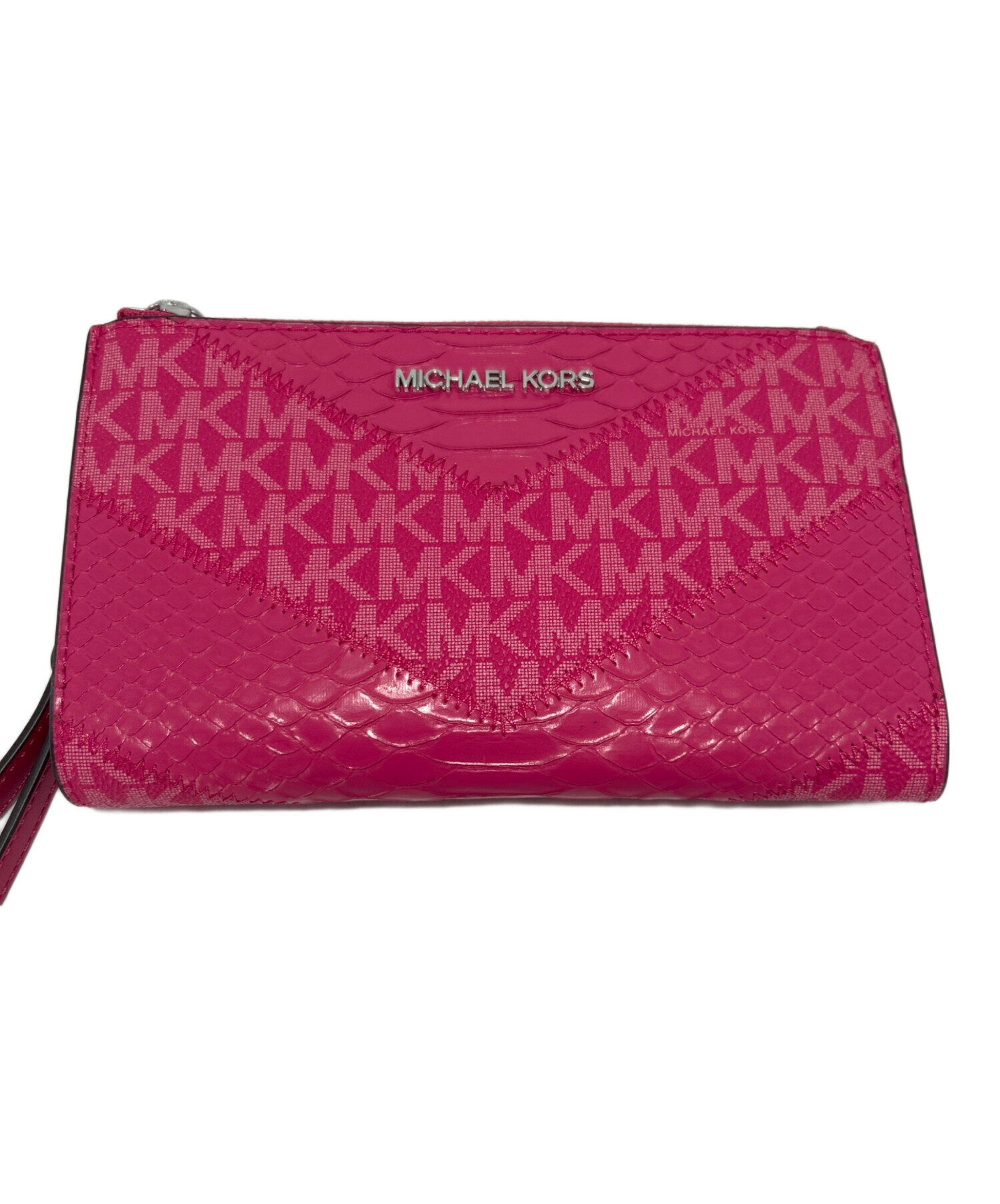 MICHAEL KORS ピンク長財布 未使用品の通販 | LUMINAE