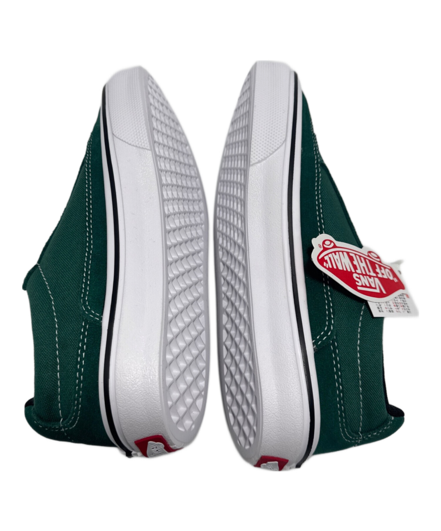 中古・古着通販】VANS (バンズ) キャンバススニーカー グリーン サイズ