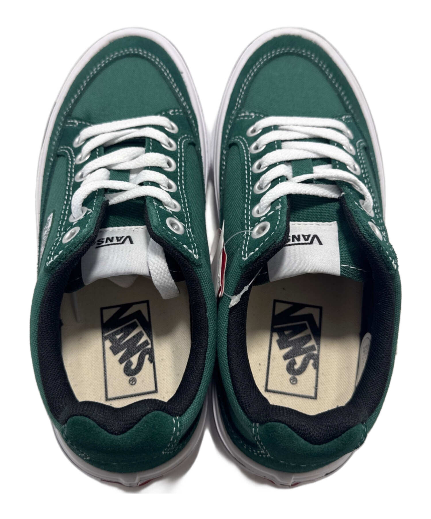 中古・古着通販】VANS (バンズ) キャンバススニーカー グリーン サイズ