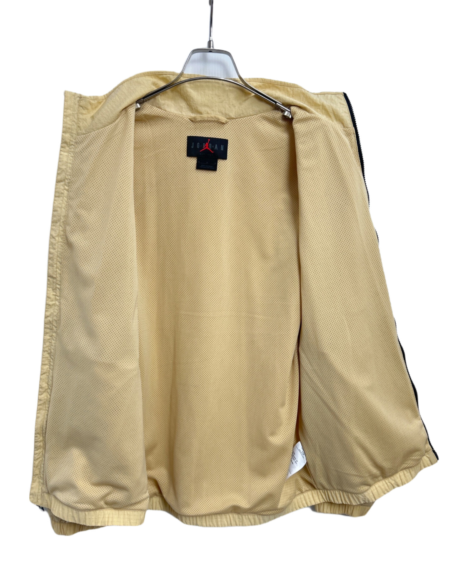 中古・古着通販】NIKE (ナイキ) ナイロンジャケット ベージュ サイズ:M