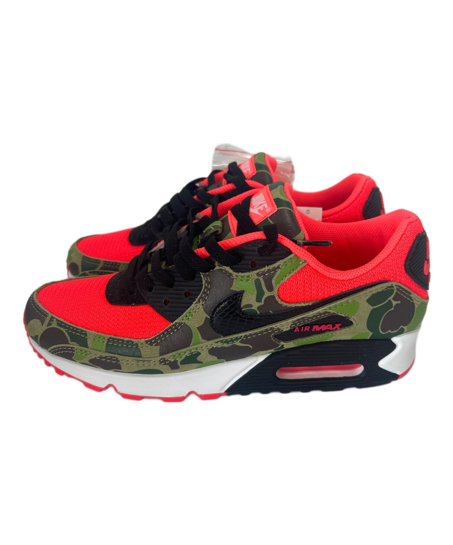 中古・古着通販】NIKE (ナイキ) スニーカー オレンジ×グリーン サイズ 