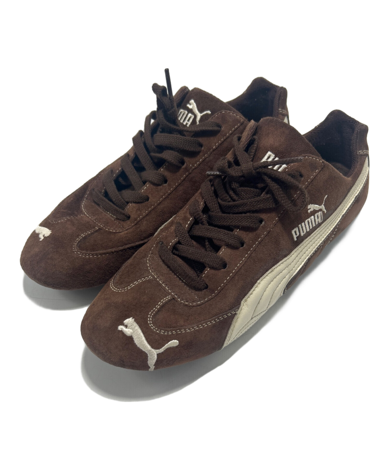 中古・古着通販】PUMA (プーマ) スニーカー ブラウン サイズ:27 中古・古着通販】PUMA (プーマ) スニーカー ブラウン サイズ:27