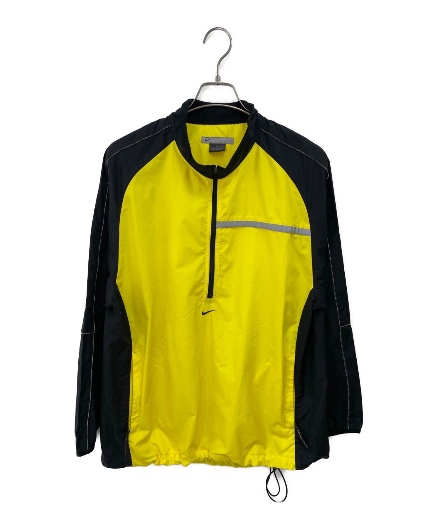 NIKE ナイキ テニスウェア　黒、黄色トップス　US-Sサイズ　新品 中古・古着通販】NIKE (ナイキ) ナイロンハーフジッププルオーバー