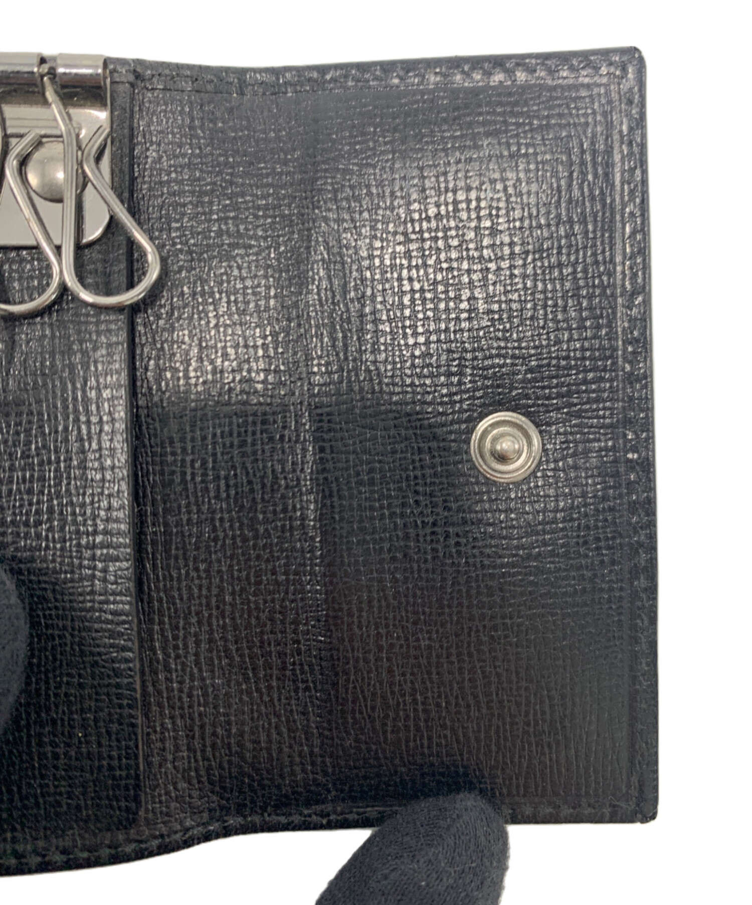 中古・古着通販】GUCCI (グッチ) 6連キーケース ブラック|ブランド 中古・古着通販】GUCCI (グッチ) 6連キーケース ブラック|ブランド