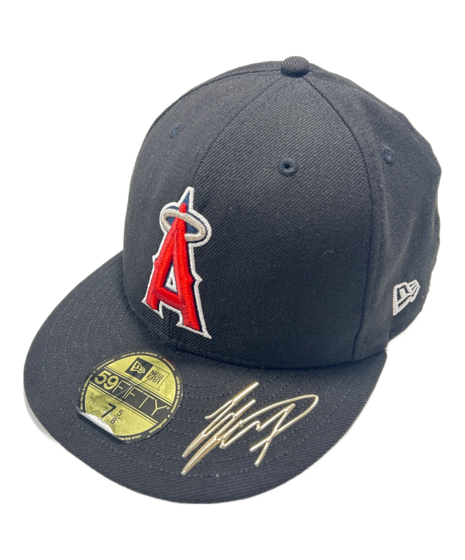 中古・古着通販】New Era (ニューエラ) キャップ ブラック サイズ:7 5