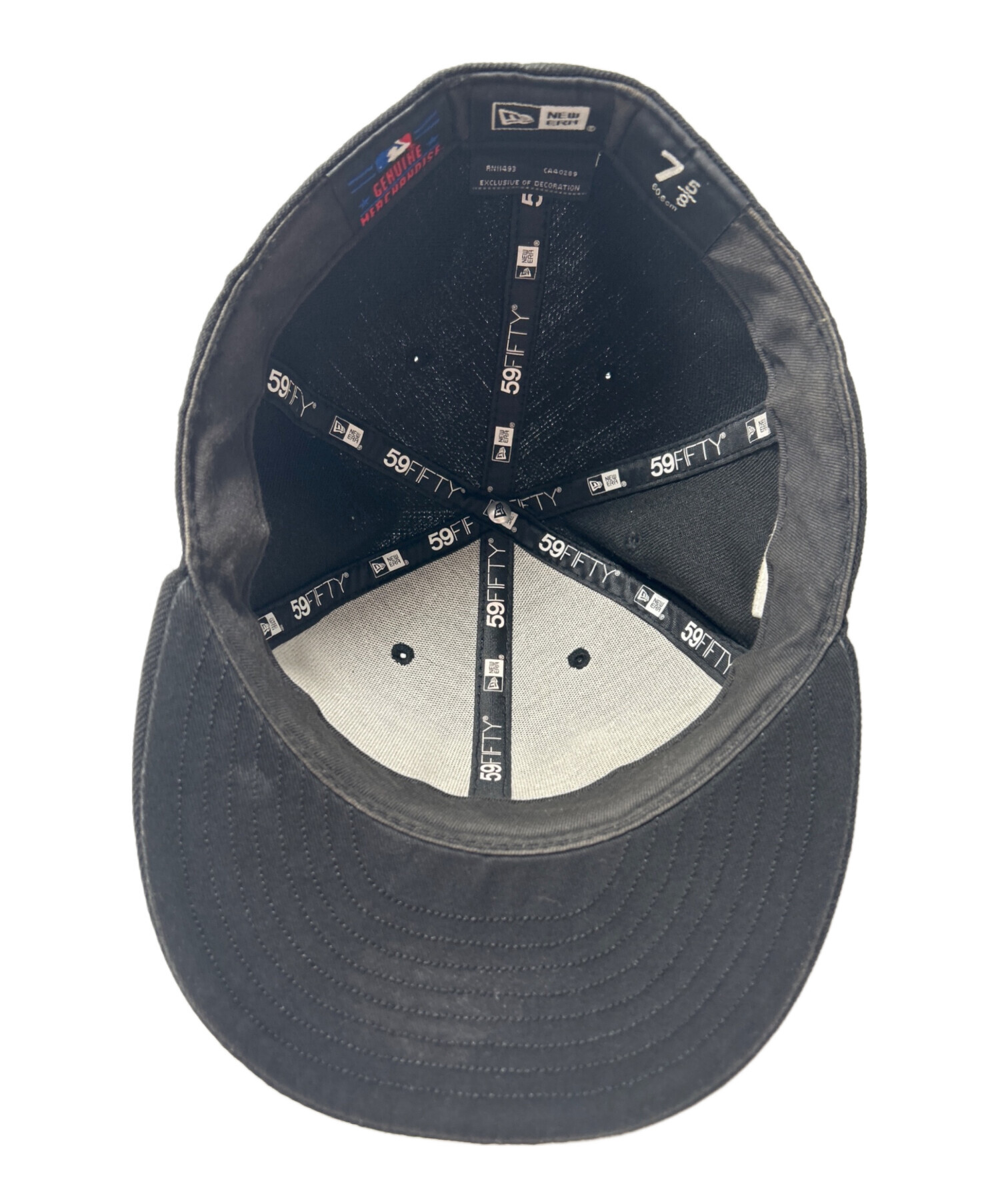 中古・古着通販】New Era (ニューエラ) キャップ ブラック サイズ:7 5
