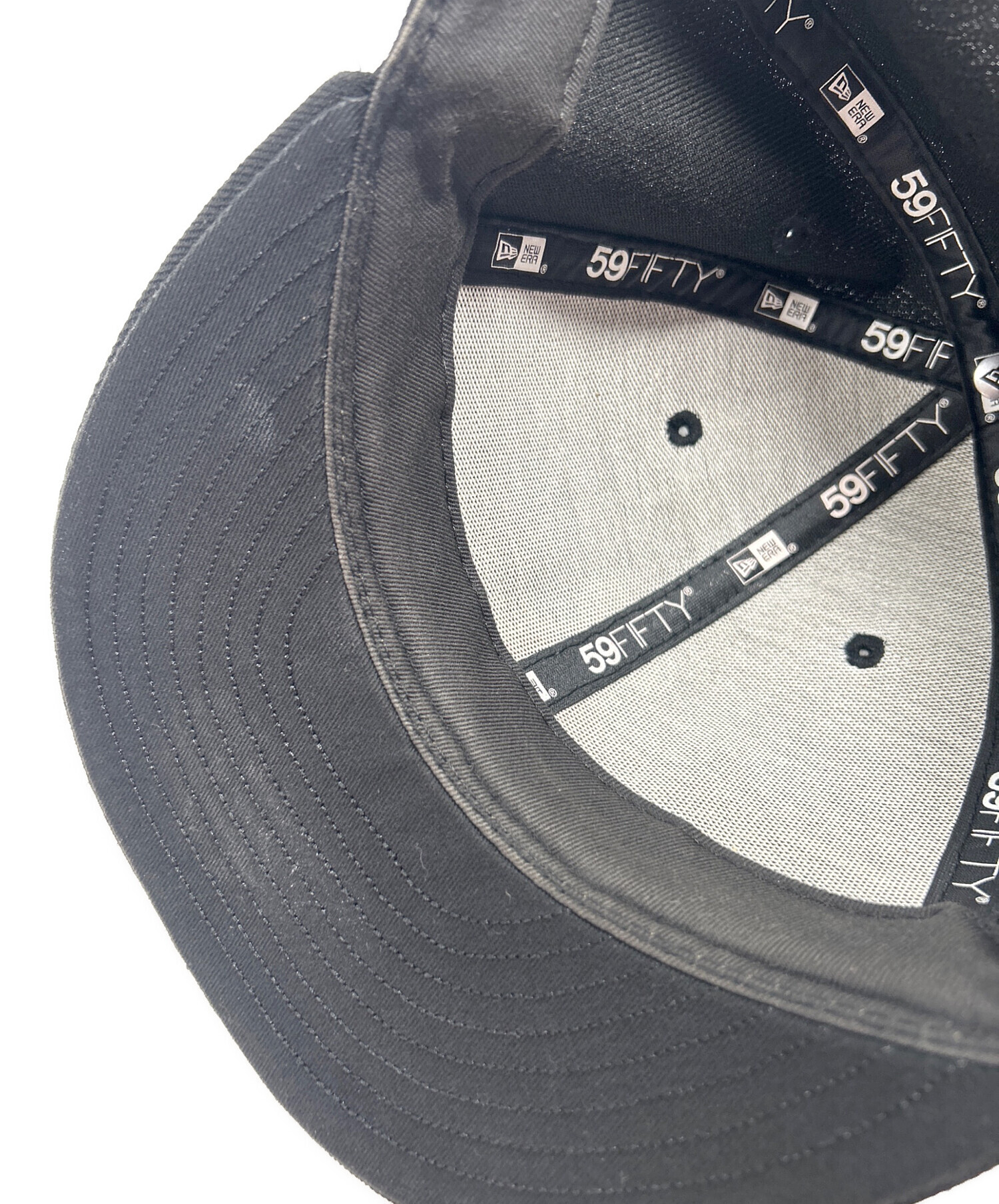 中古・古着通販】New Era (ニューエラ) キャップ ブラック サイズ:7 5 