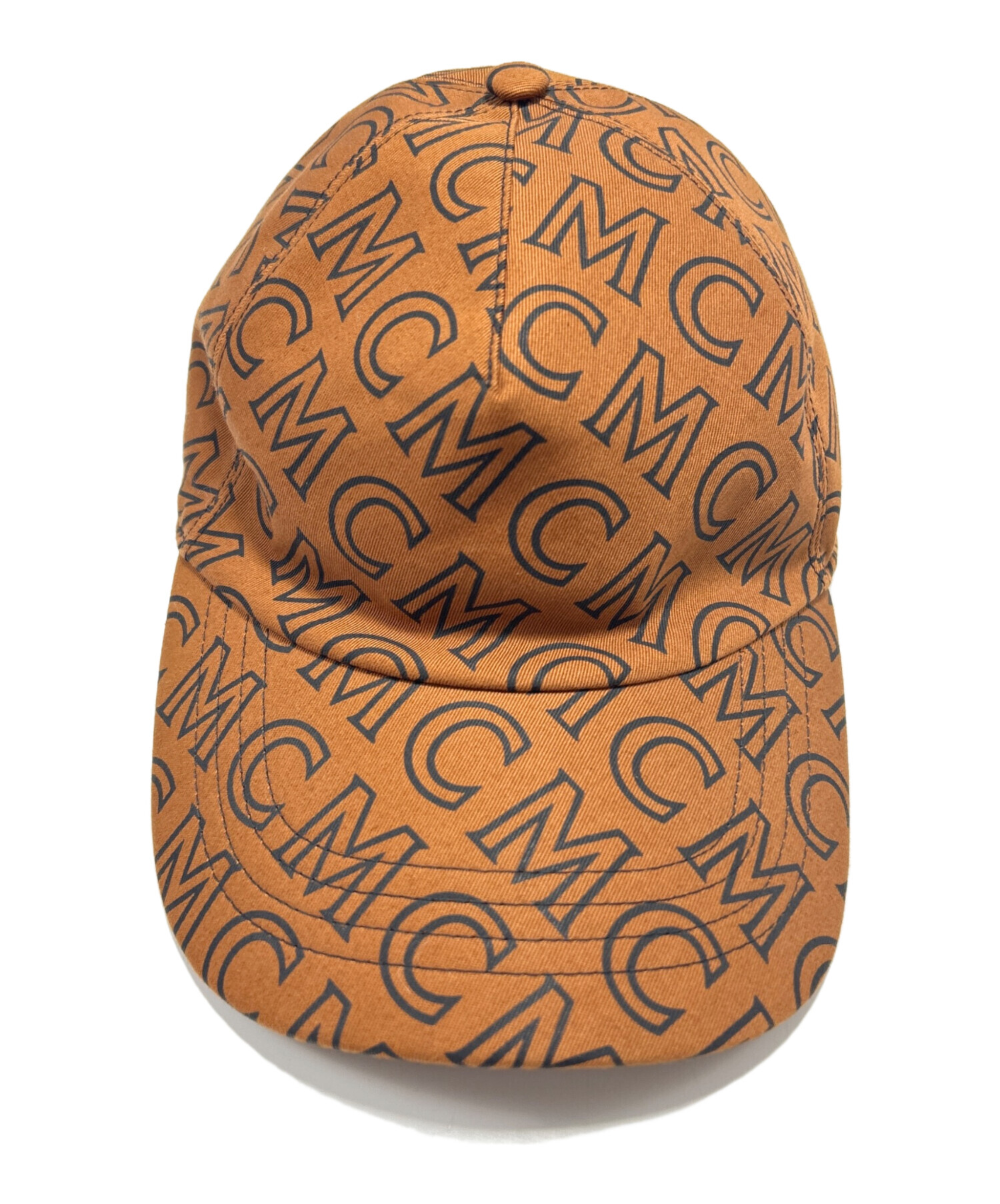 中古・古着通販】MCM (エムシーエム) モノグラムコットッンキャップ 