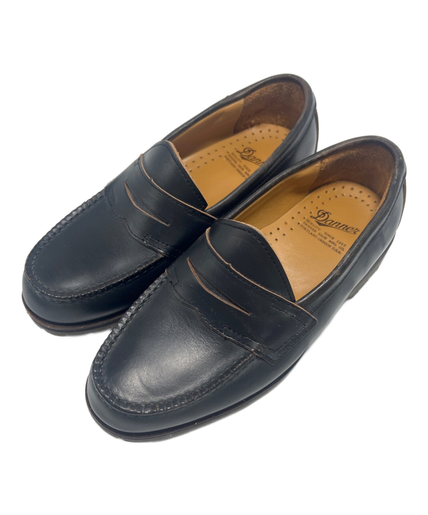中古・古着通販】Danner (ダナー) ローファー ブラック サイズ:7 中古・古着通販】Danner (ダナー) ローファー ブラック サイズ:7
