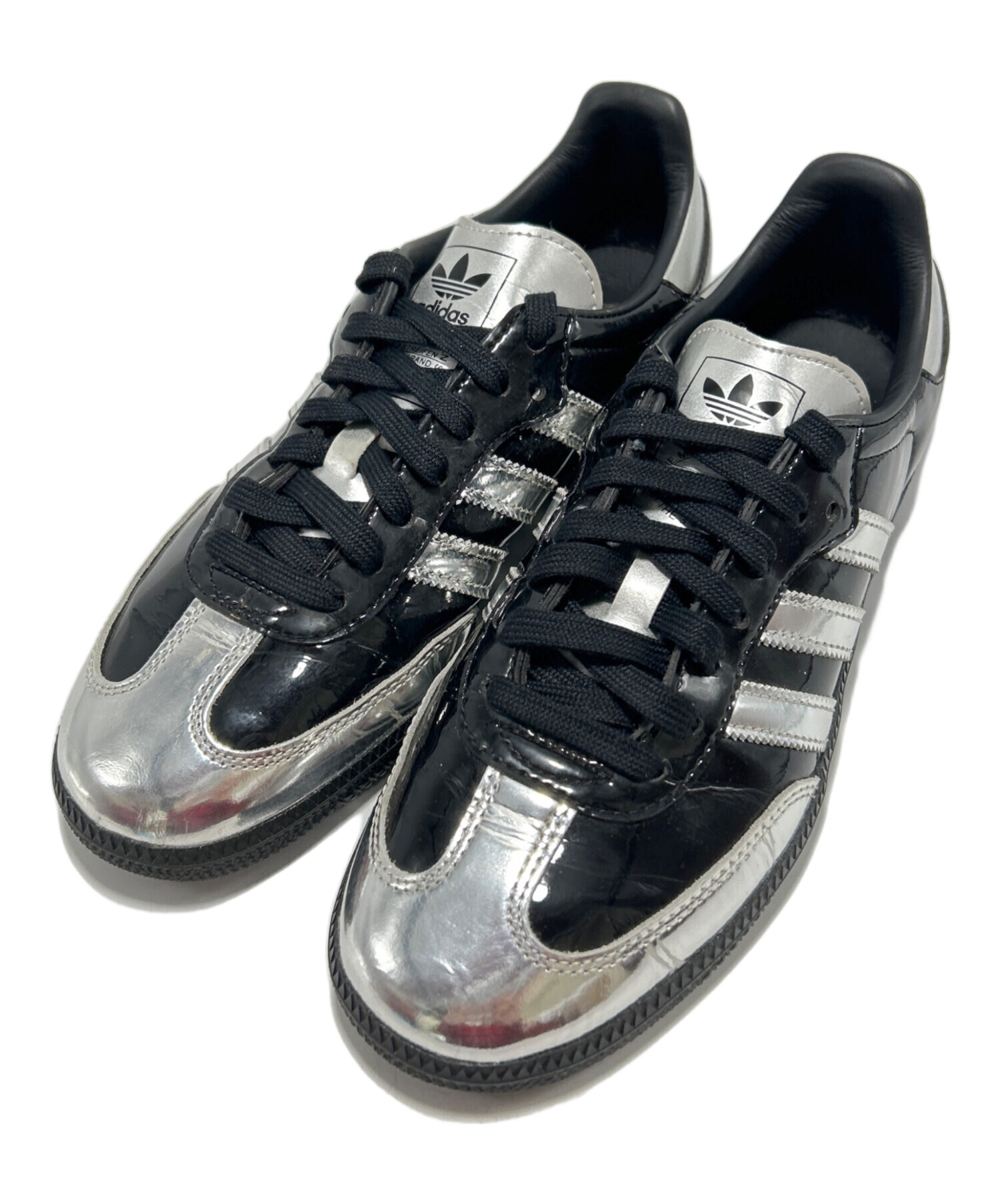 中古・古着通販】adidas (アディダス) スニーカー ブラック×シルバー