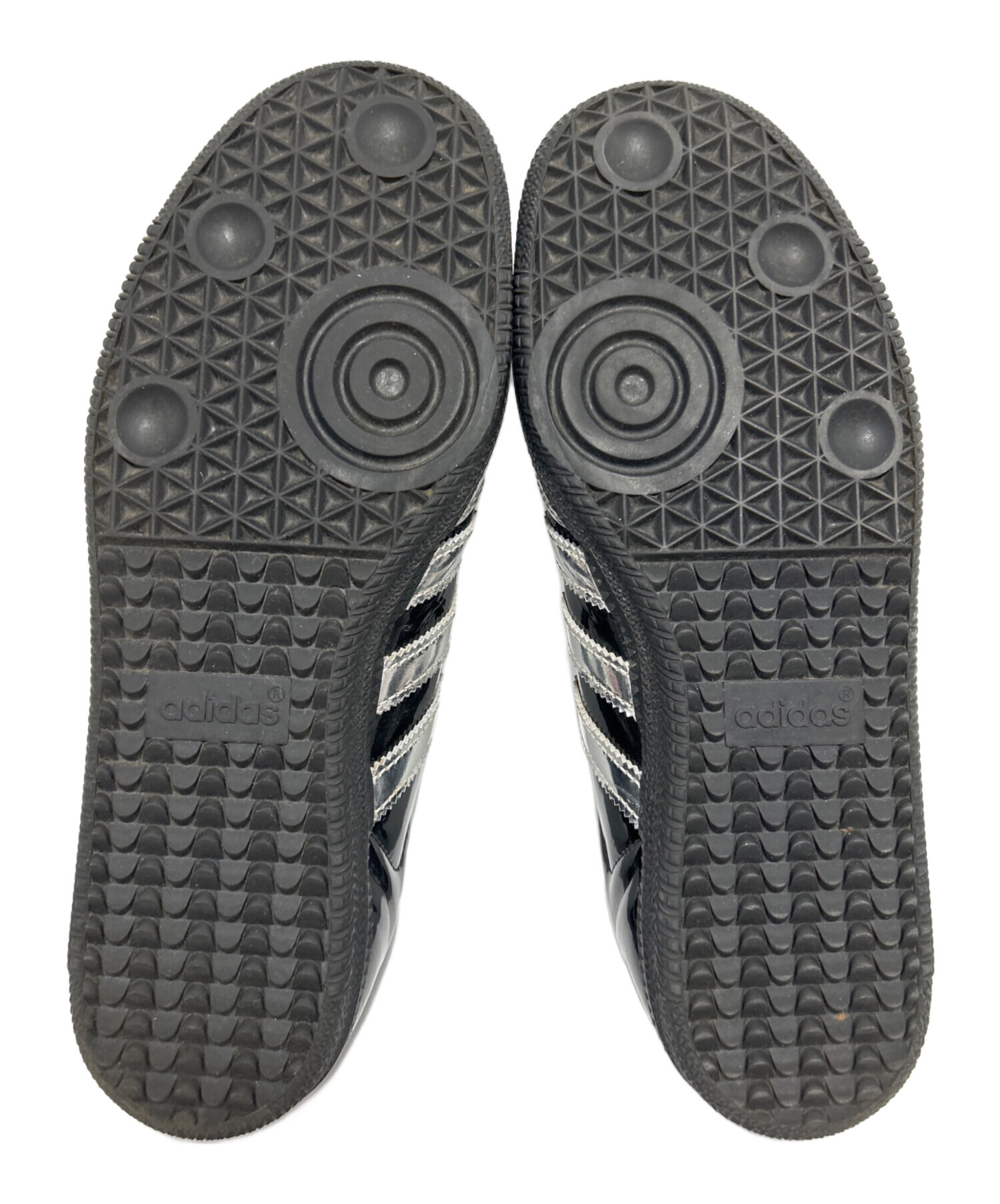 中古・古着通販】adidas (アディダス) スニーカー ブラック×シルバー