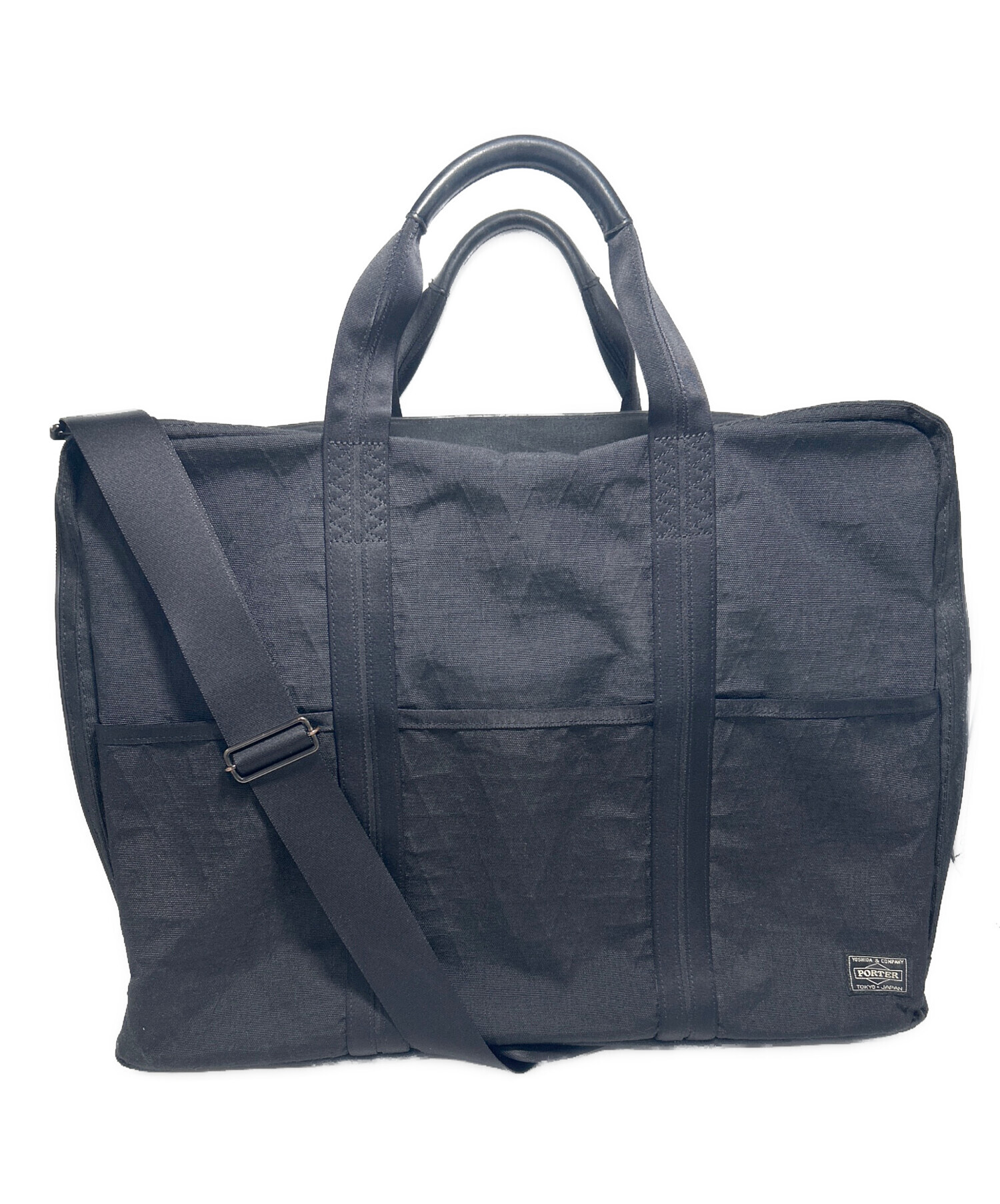 中古・古着通販】PORTER (ポーター) 2WAYブリーフケース ブラック