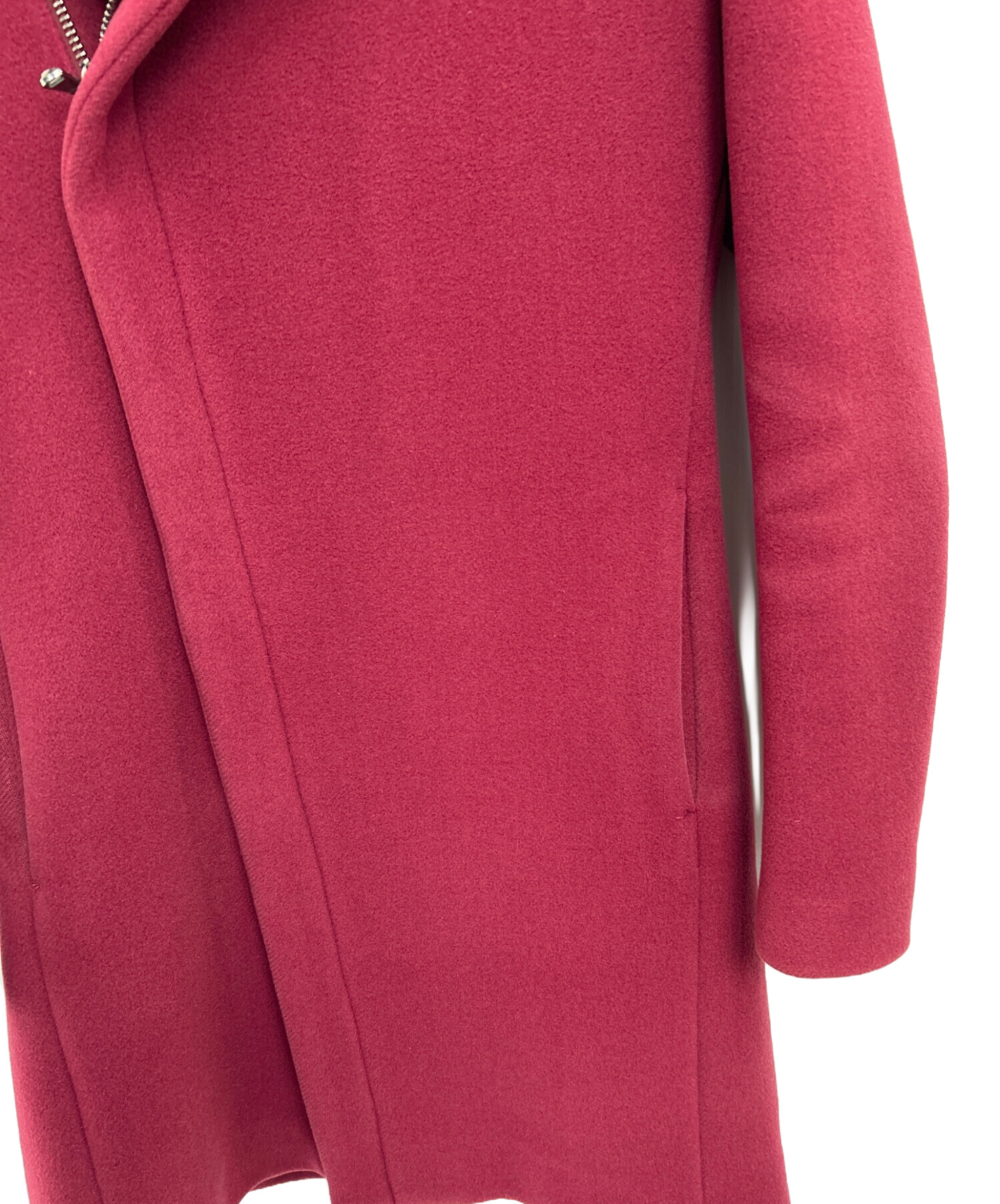 中古・古着通販】Junhashimoto (ジュンハシモト) ラップコート レッド