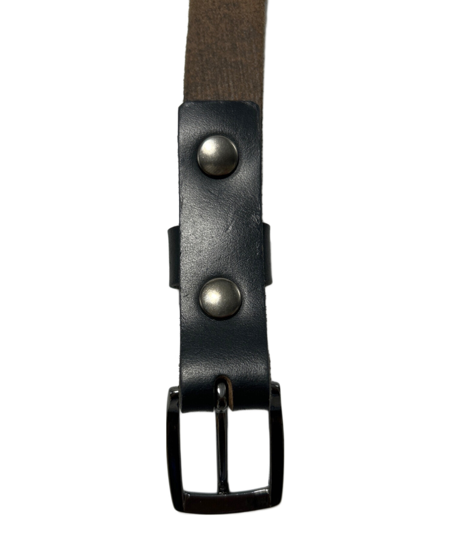 中古・古着通販】anytee (エニティー) ナローロングベルト ブラック