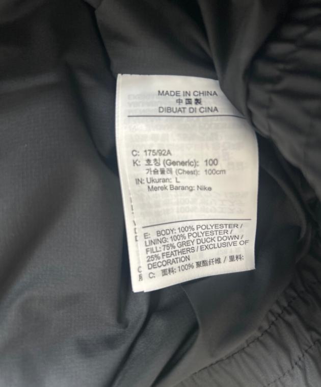 中古・古着通販】NIKE (ナイキ) ダウンベスト ブラック サイズ:L