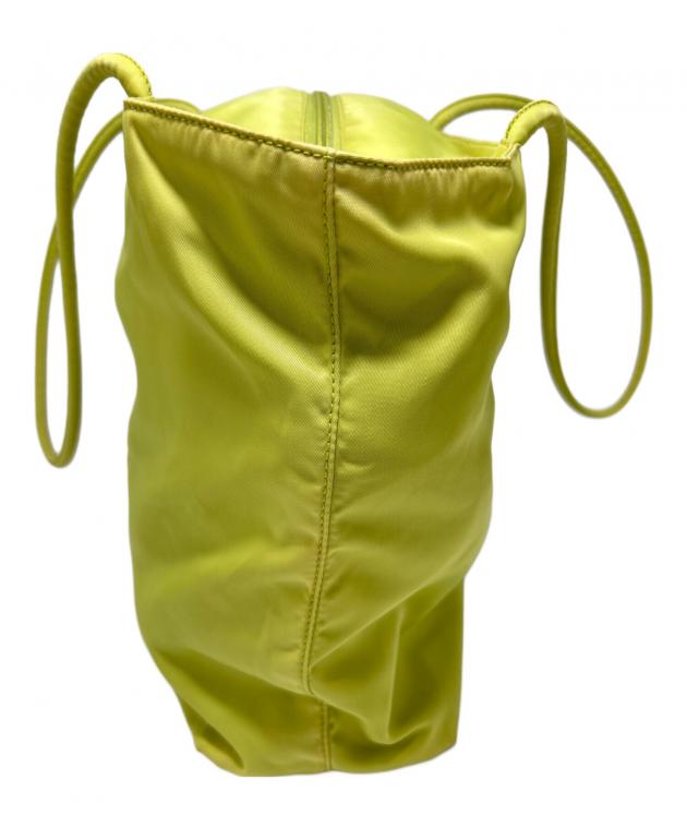 中古・古着通販】PRADA (プラダ) ショルダーバッグ 黄緑｜ブランド