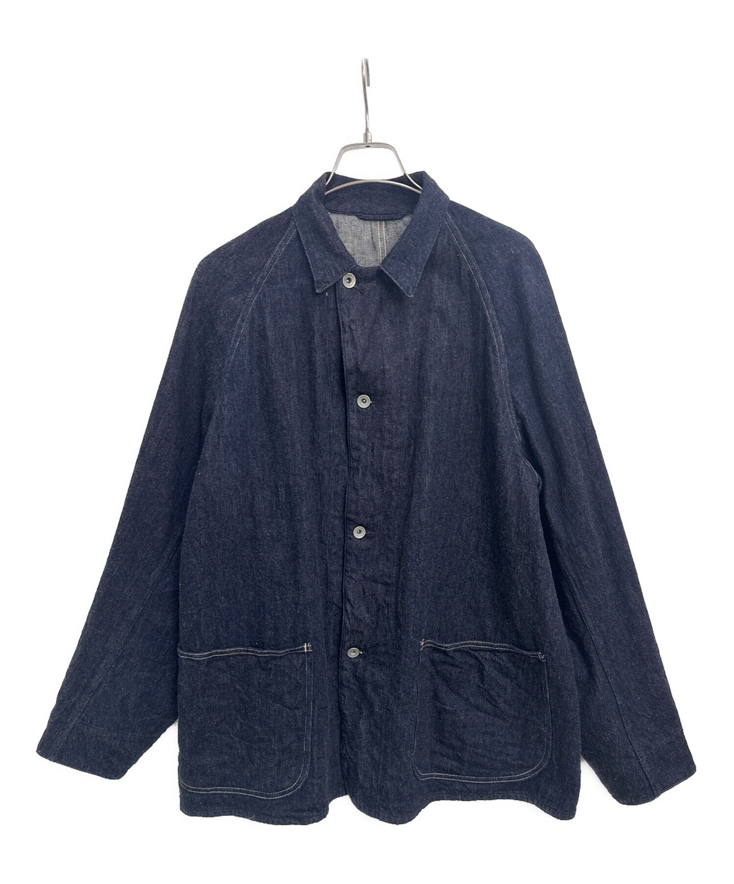中古・古着通販】COMOLI (コモリ) デニムワークジャケット インディゴ 