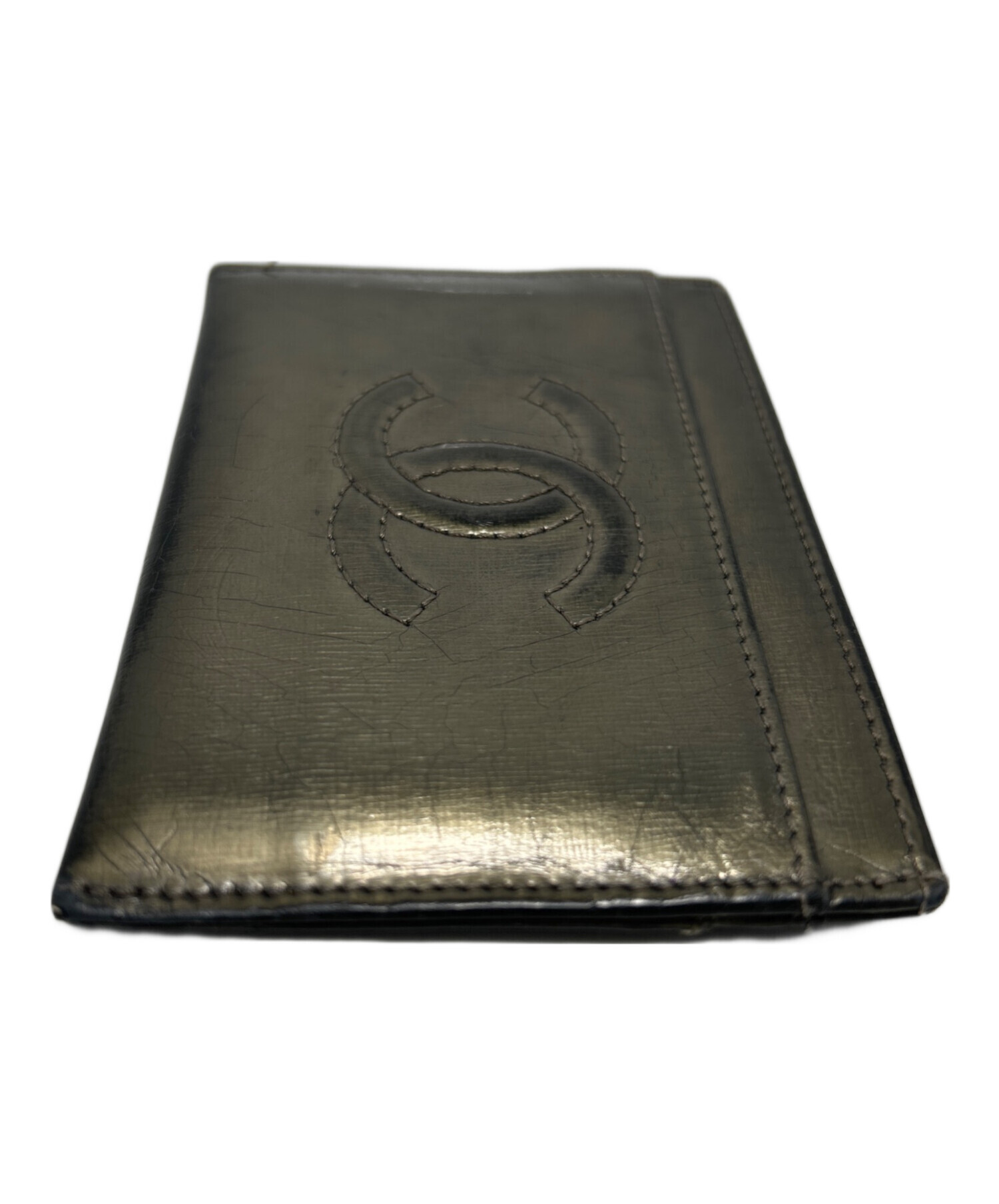 CHANEL シャネル 財布・ケース  黒 【古着】【中古】【送料無料】 中古・古着通販】CHANEL (シャネル) カードケース｜ブランド・古着通販