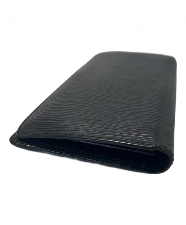 中古・古着通販】LOUIS VUITTON (ルイ ヴィトン) 長財布 ブラック