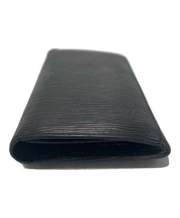 中古・古着通販】LOUIS VUITTON (ルイ ヴィトン) 長財布 ブラック