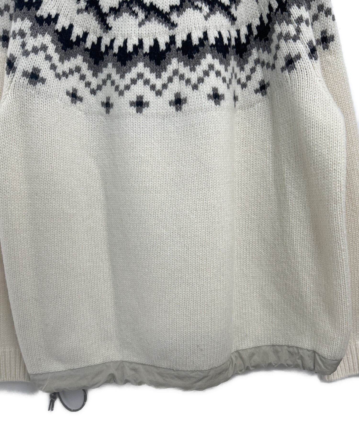 中古・古着通販】and wander (アンドワンダー) ウールロピーニット