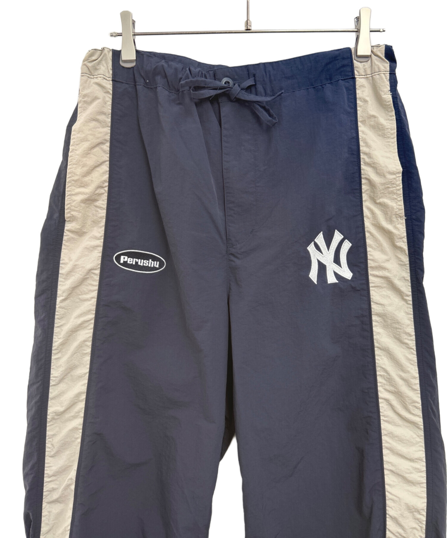 Perushu × MLB ナイロンジャケット・ナイロンパンツ セール】Perushu × MLB ナイロンジップパンツ（その他パンツ