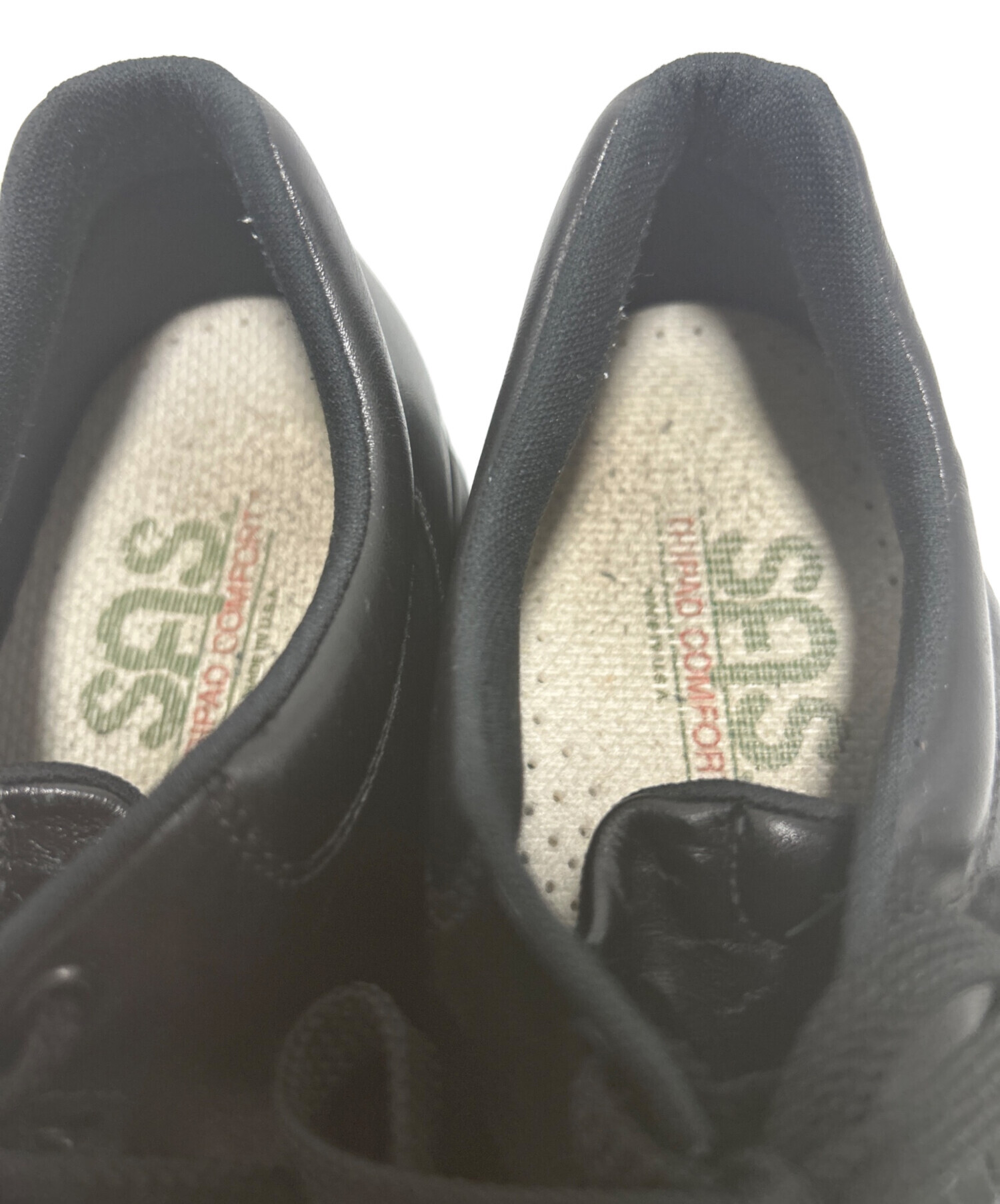 中古・古着通販】SAS (エスエーエス) レザースニーカー ブラック