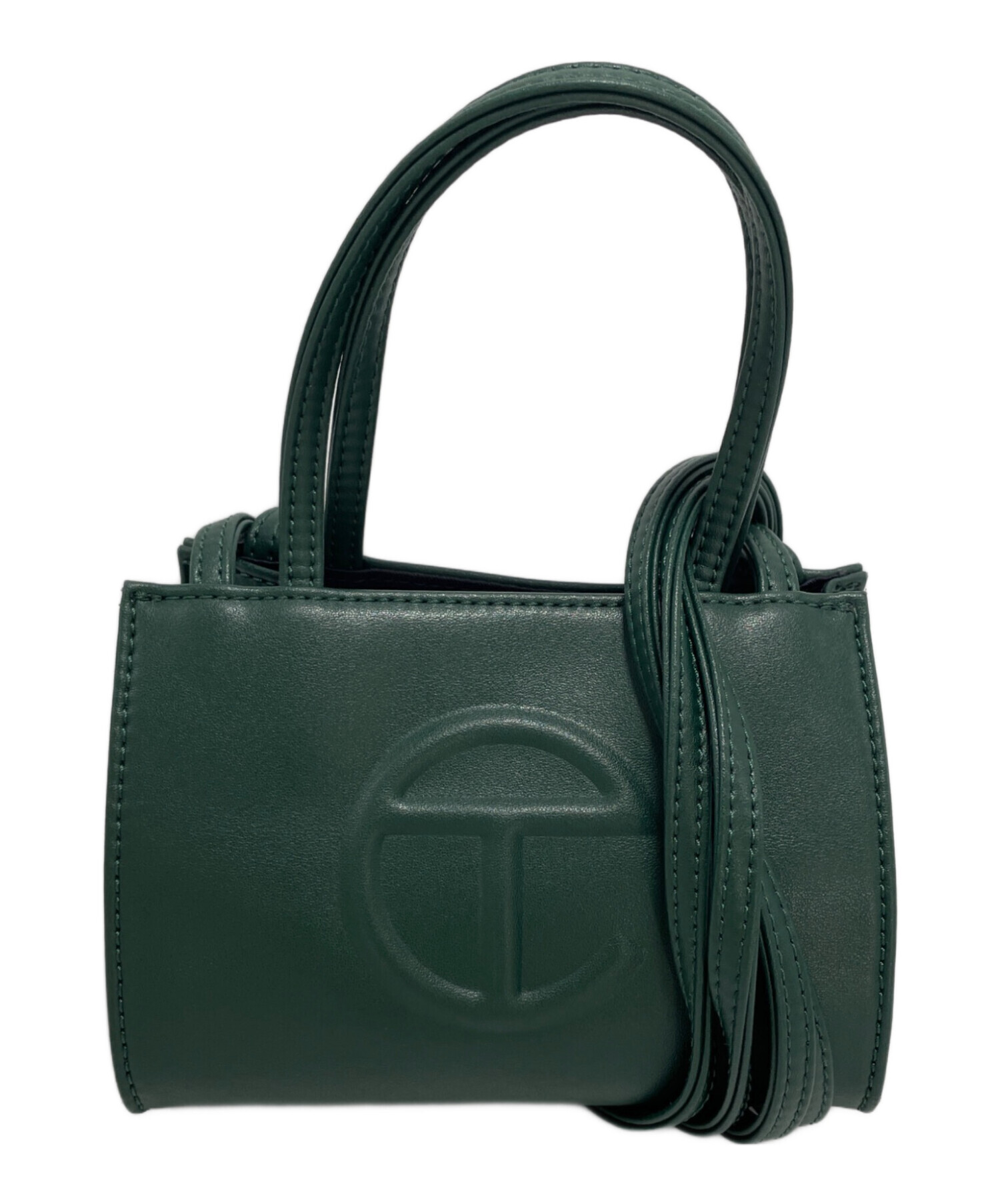 カエデ様TELFAR ショルダーバッグ 中古・古着通販】TELFAR (テルファー) 2WAYショルダーバッグ グリーン