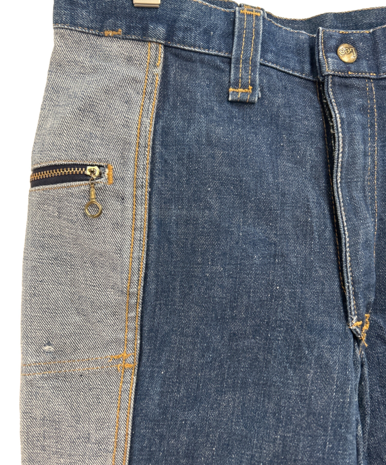 中古・古着通販】LEE (リー) リバーシブルデニムパンツ ブルー サイズ 