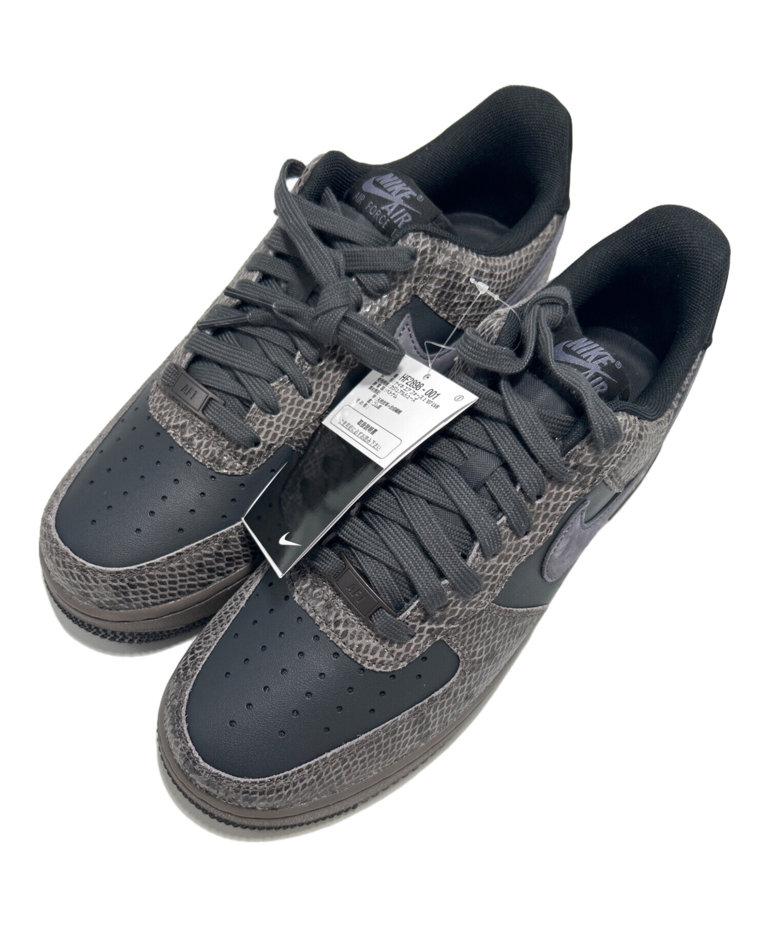 未使用品 NIKE ナイキ HF2898-001 Air Force 1 Low Snakeskin ナイキ 