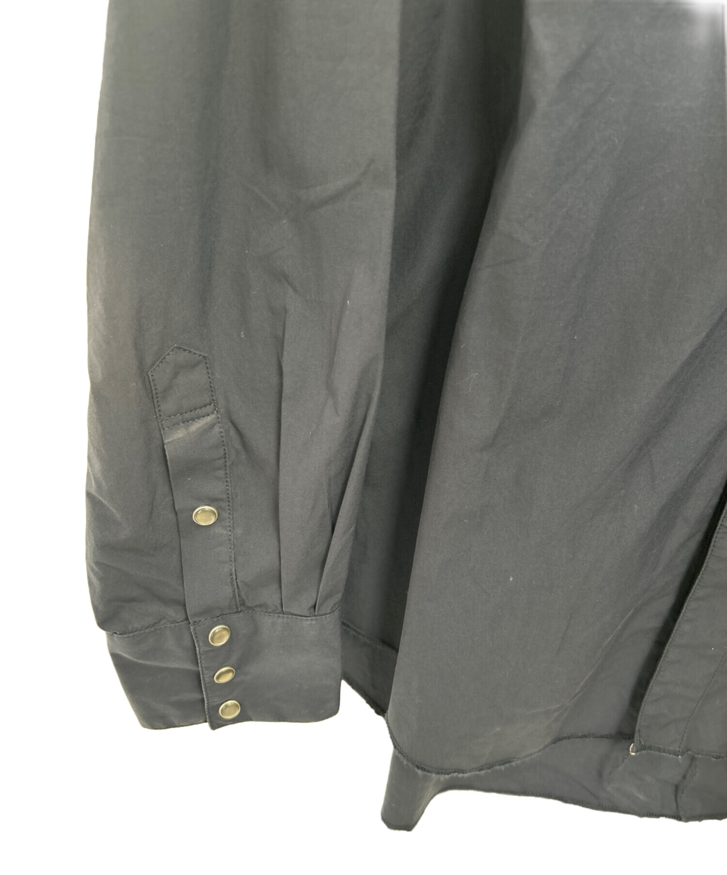 中古・古着通販】AiE (エーアイイー) 長袖シャツ ネイビー サイズ:L