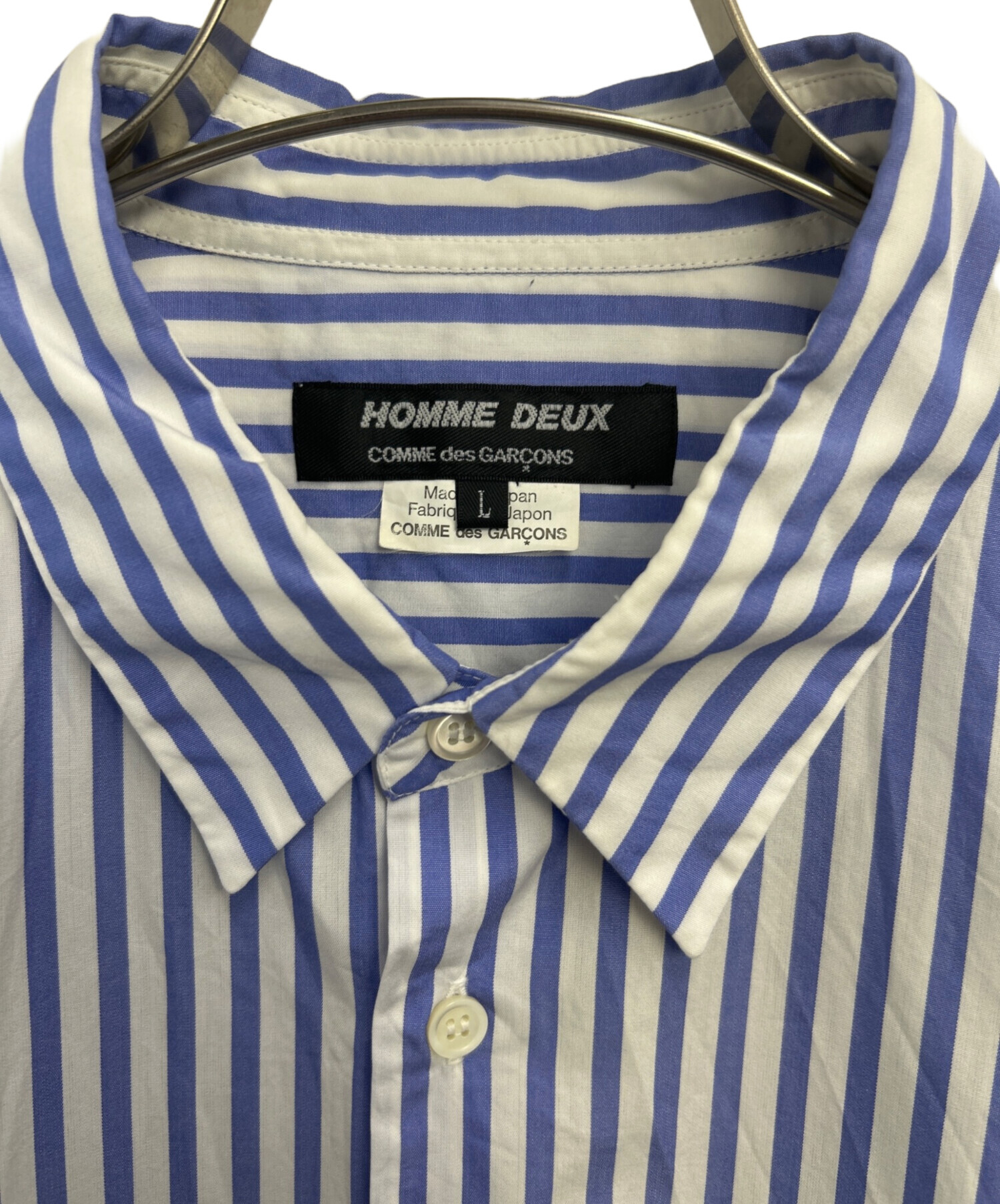 y*5様 コムデギャルソンオムドゥ　長袖シャツ 中古・古着通販】COMME des GARCONS HOMME DEUX (コムデギャルソン